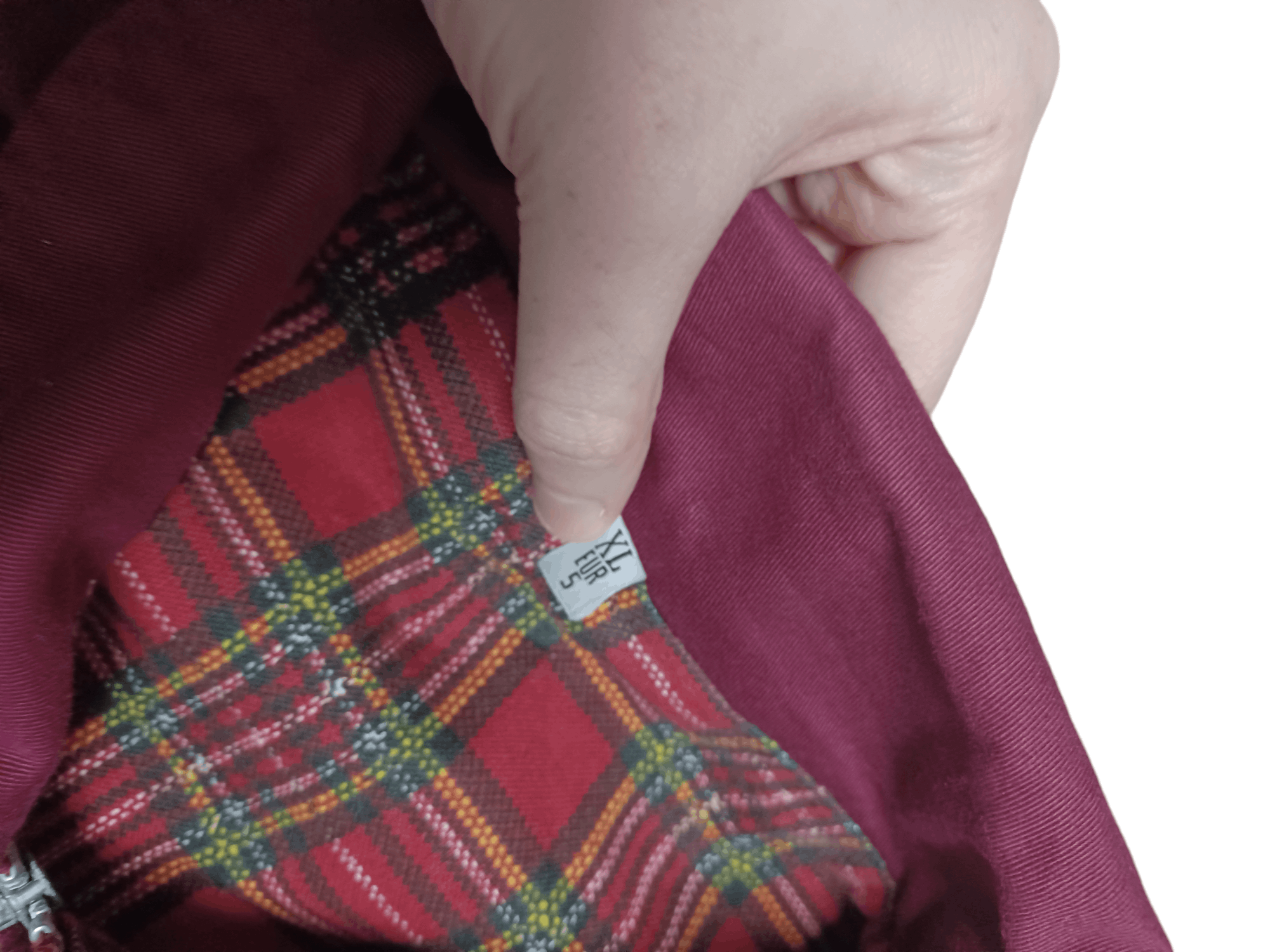 Other FANTASTIC VINTAGE BORDEAUX COTTON JACKET 90S OR 80S Size US XL / EU 56 / 4 - 4 Thumbnail