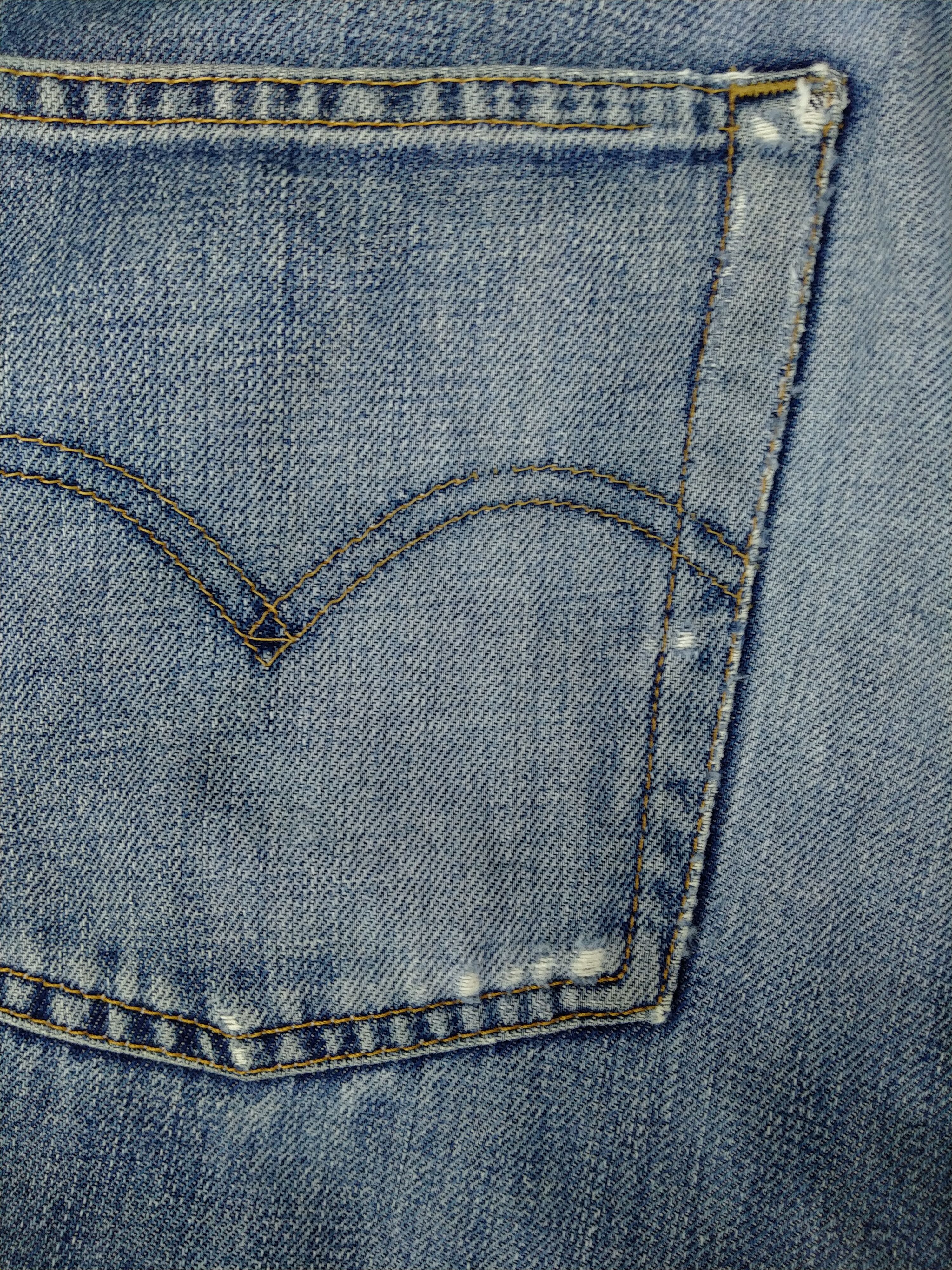 Levi's Blue Vintage Levi's 505 Distressed Denim 32x26 -JN200 Size US 32 / EU 48 - 15 Thumbnail