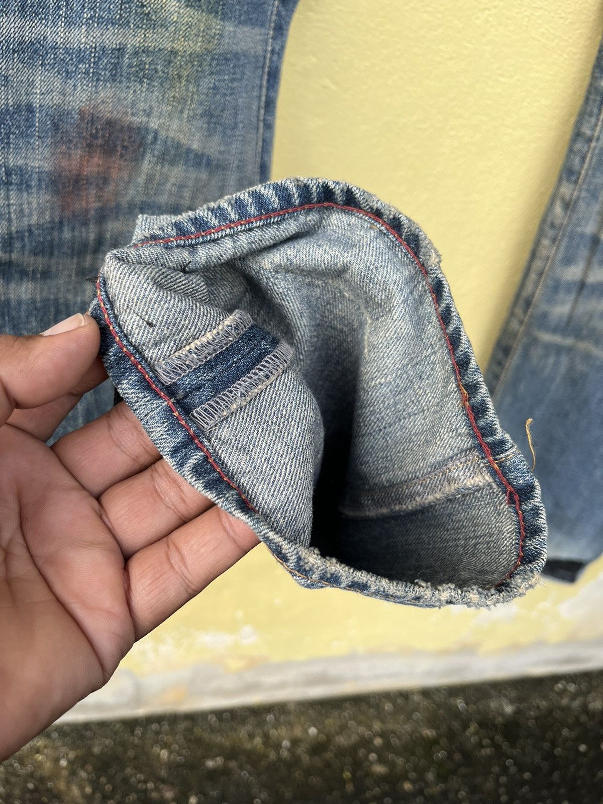 Paul Smith × Paul Smith Red Ear Distressed paul smith red ear jeans Size US 34 / EU 50 - 12 Thumbnail