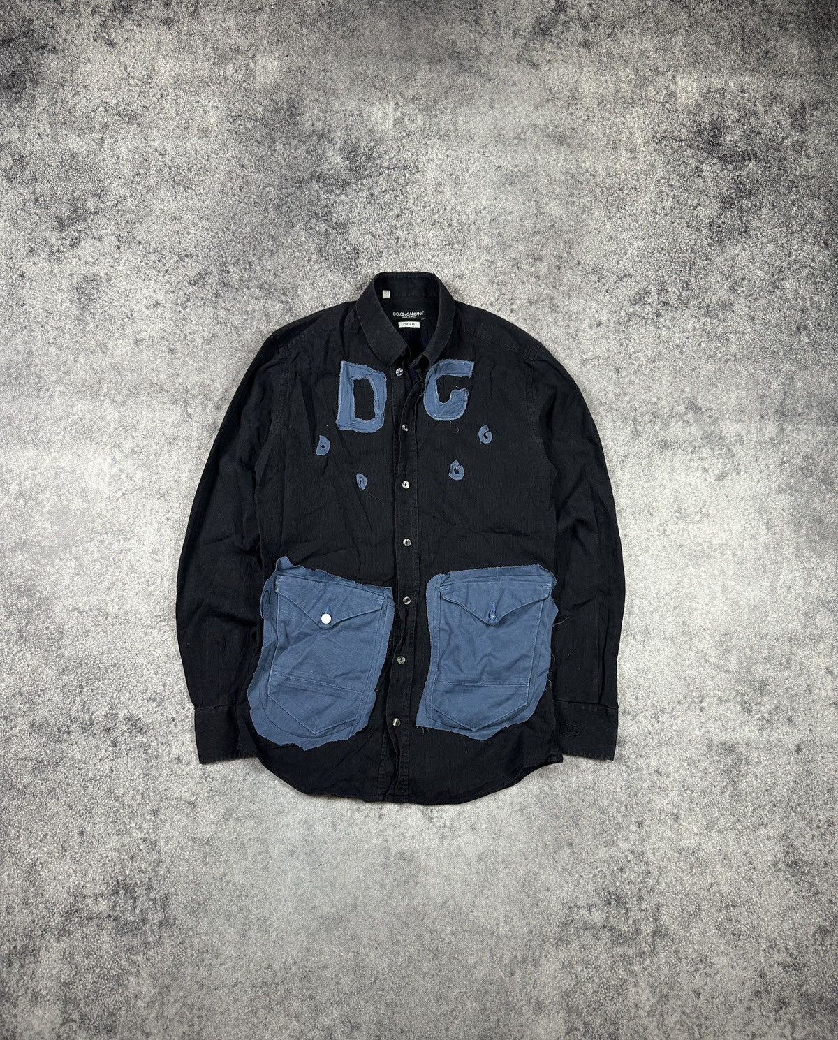 Dolce & Gabbana Dolce&Gabbana Logo Button Up Shirts D&G Streetwear Luxury M Size US M / EU 48-50 / 2 - 1 Thumbnail