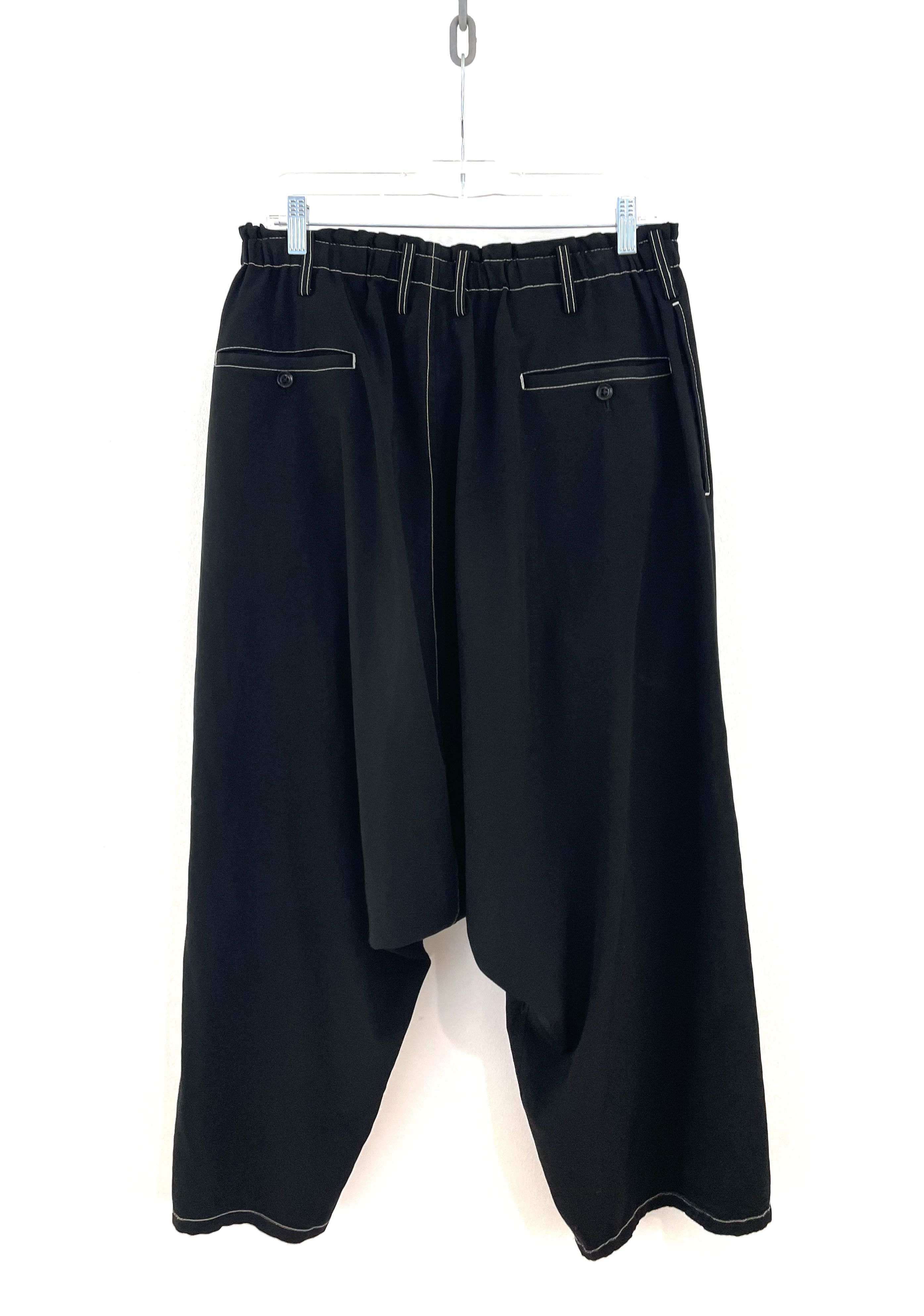 Yohji Yamamoto Contrast Stitch Pants Size US 34 / EU 50 - 10 Thumbnail