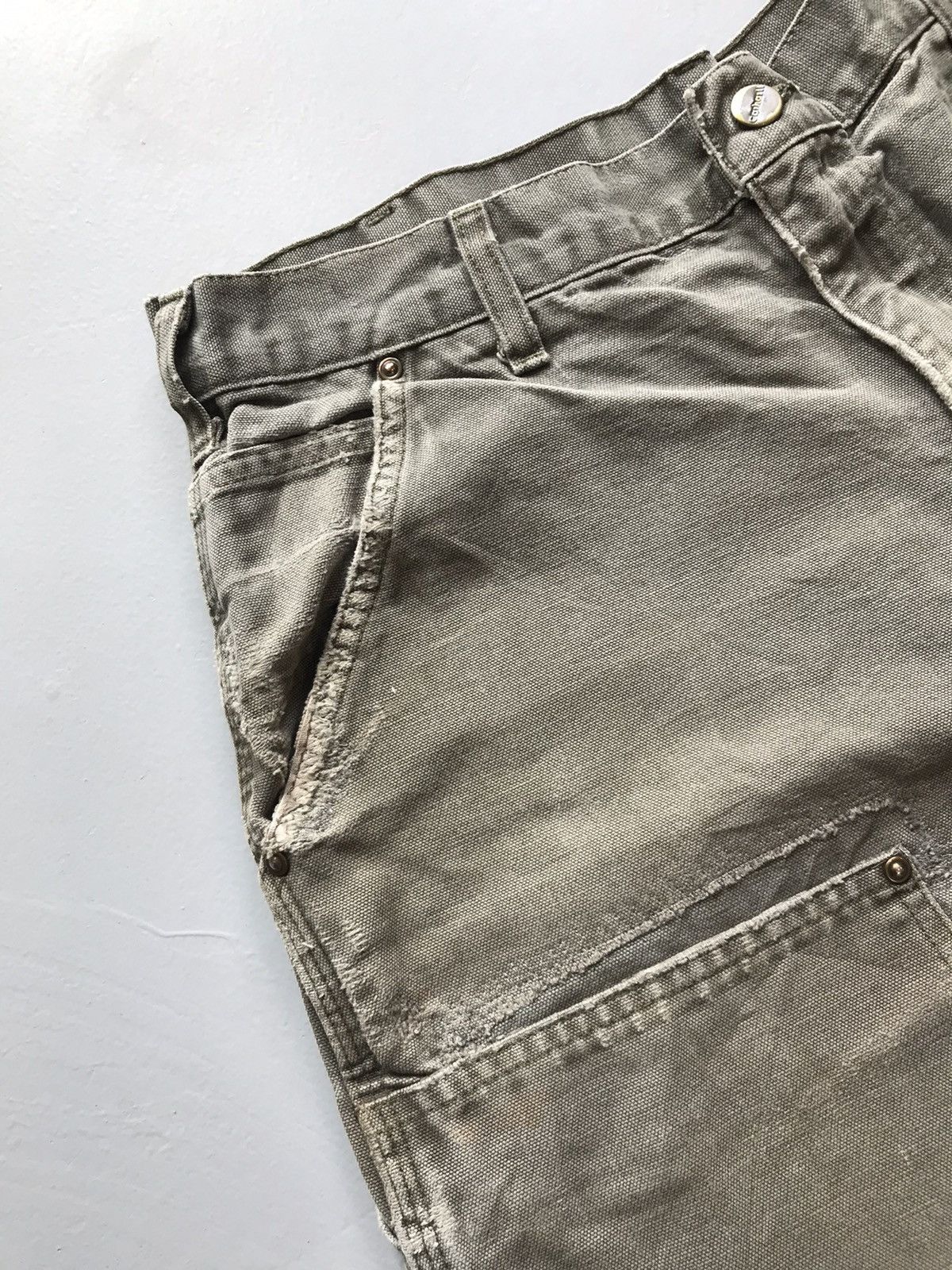 Carhartt Vintage Carhartt B136 MOS double knee workwear Size US 34 / EU 50 - 7 Thumbnail