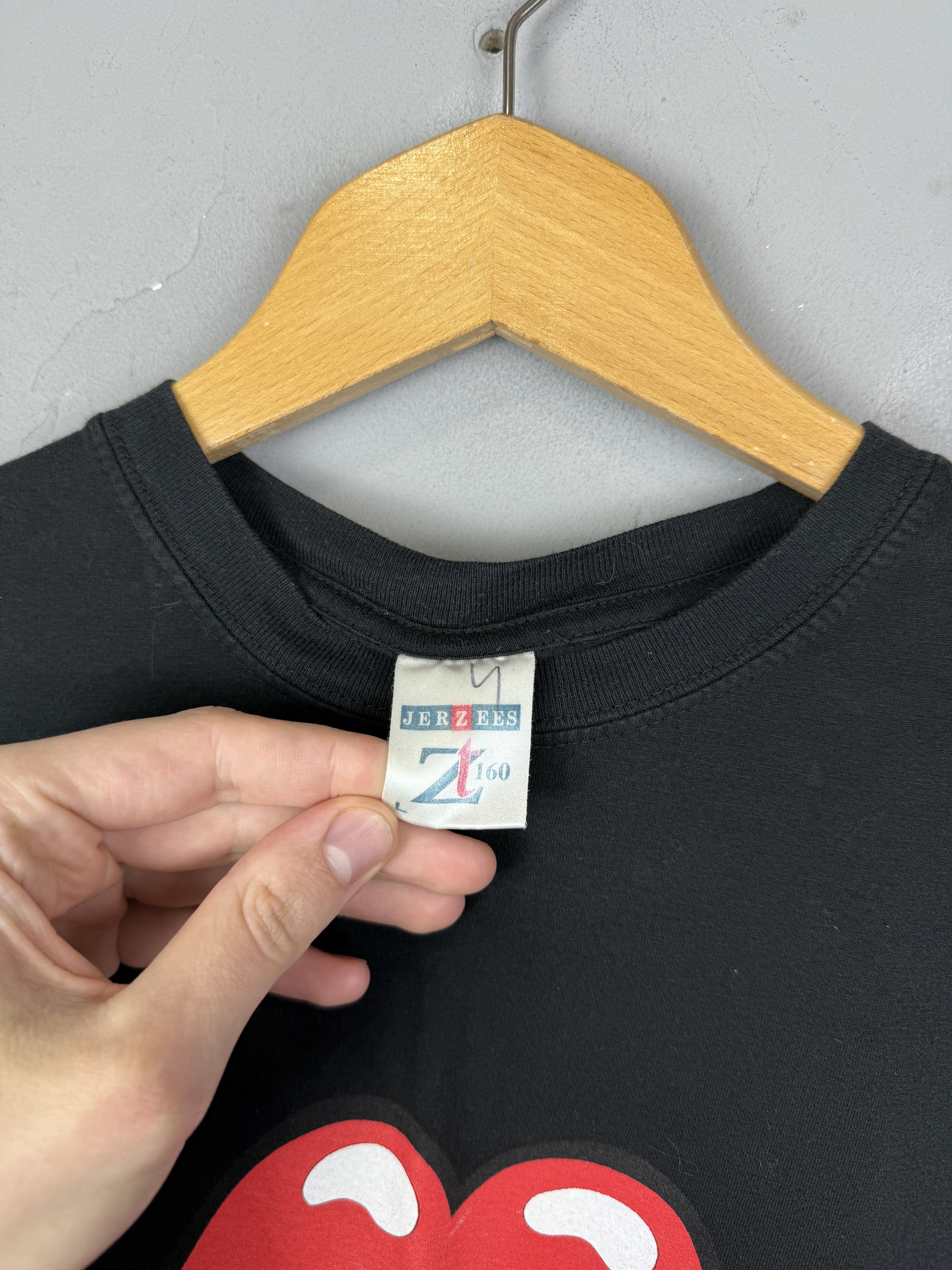 Band Tees × The Rolling Stones Vintage The Rolling Stones 2003 Band T Shirt Tour Black Size US L / EU 52-54 / 3 - 4 Thumbnail