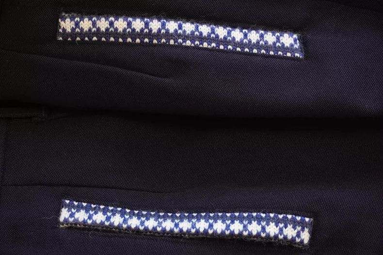 Yohji Yamamoto Yohji Yamamoto size l 95AW knit paneled wool pants 2503-Ne Size US 30 / EU 46 - 7 Thumbnail