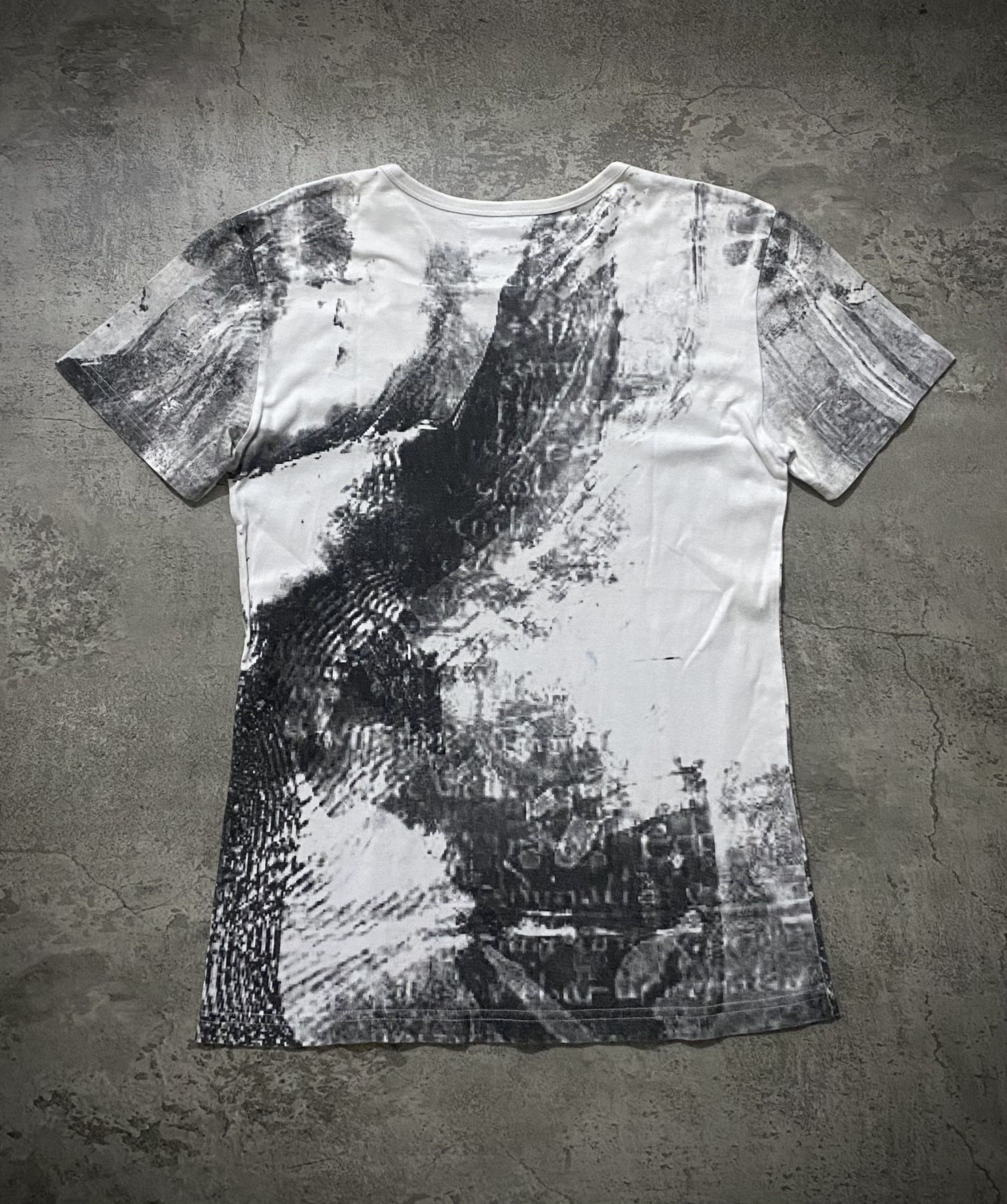 Japanese Brand XRFM SKULL GRUNGE POEM TSHIRT Size US M / EU 48-50 / 2 - 2 Thumbnail