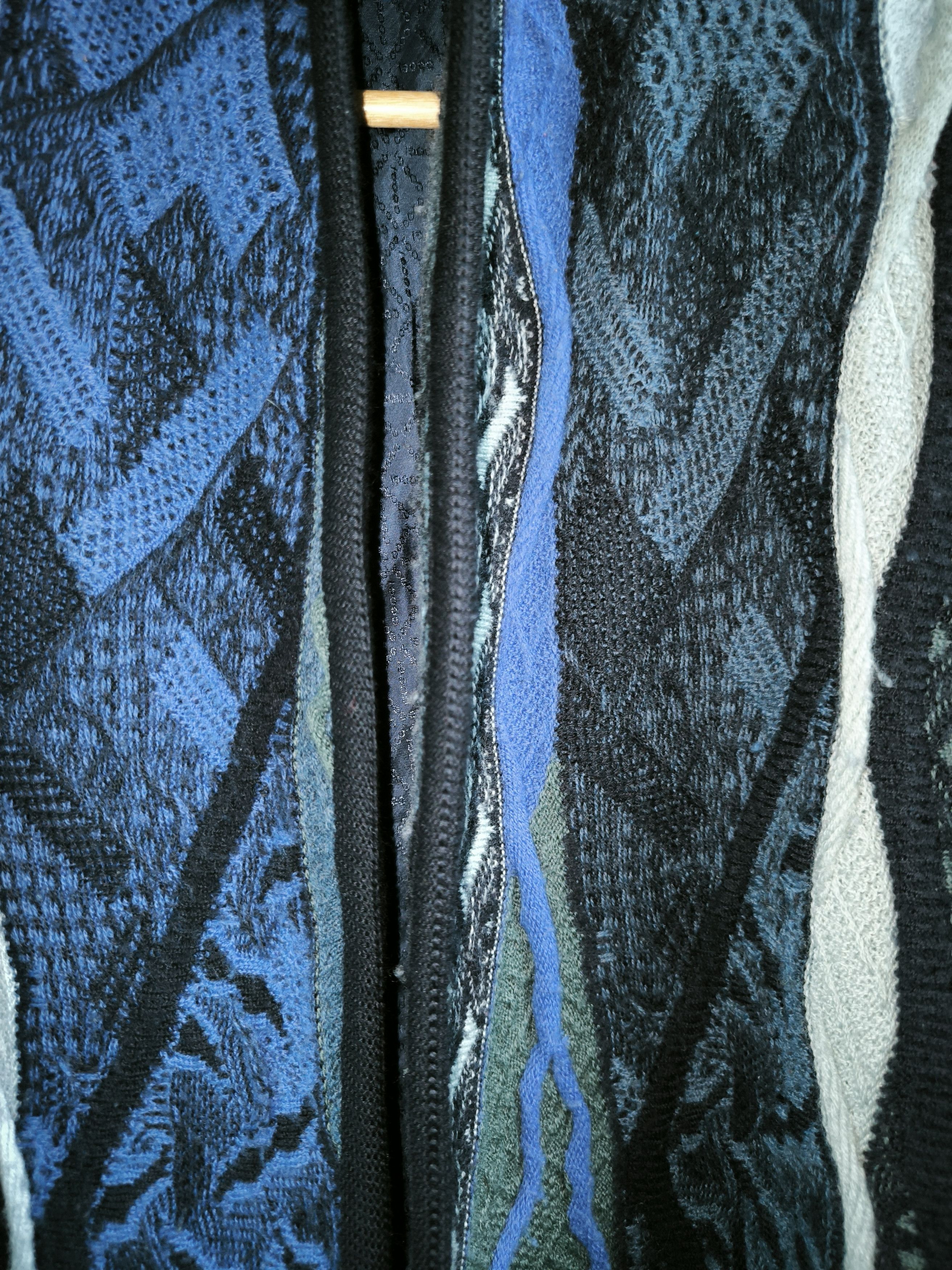 Coogi 3D Inside Monogram Sanjuro Kimono Cardigan Knit Size US S / EU 44-46 / 1 - 18 Thumbnail