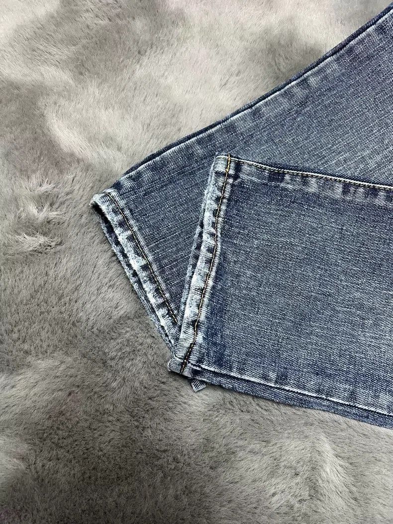 Saint Laurent Paris Saint Laurent Paris Washed Blue Basic Denim Pants i Size US 30 / EU 46 - 6 Thumbnail