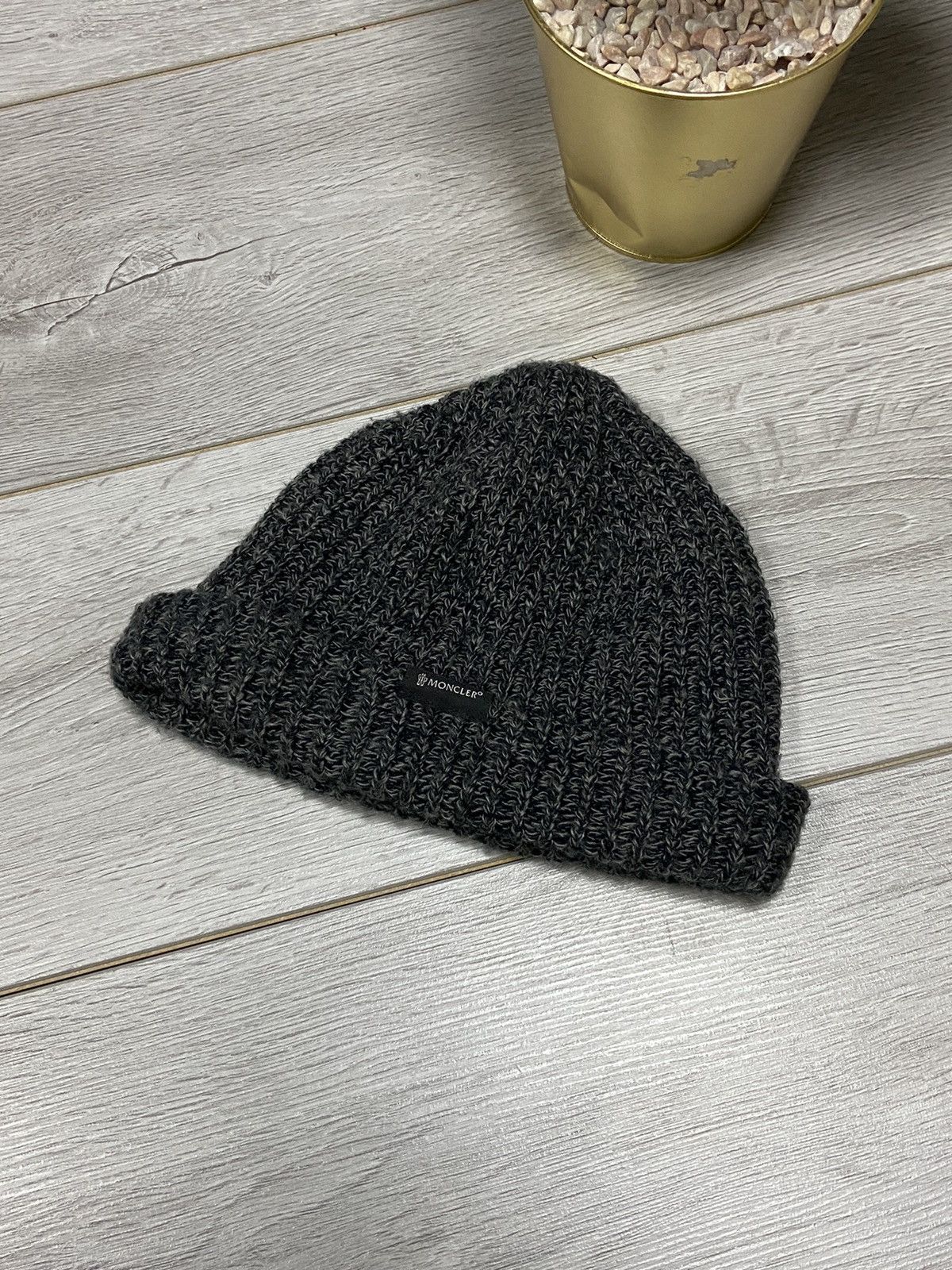 Moncler Moncler knitted beanie hat beretto Size ONE SIZE - 2 Thumbnail
