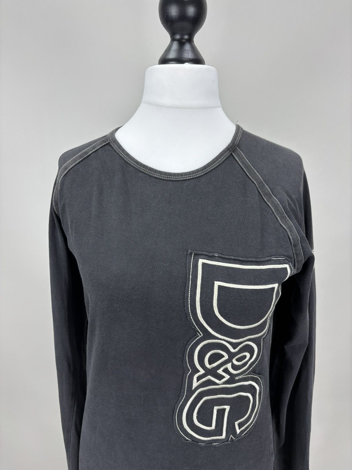 Dolce & Gabbana Womens Y2k long sleeve Dolce Gabbana Size M Color Black Size M / US 6-8 / IT 42-44 - 3 Thumbnail