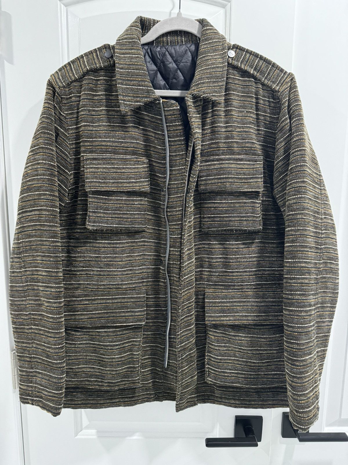 image of Kith Padded Jacket in Brown, Men's (Size XL)