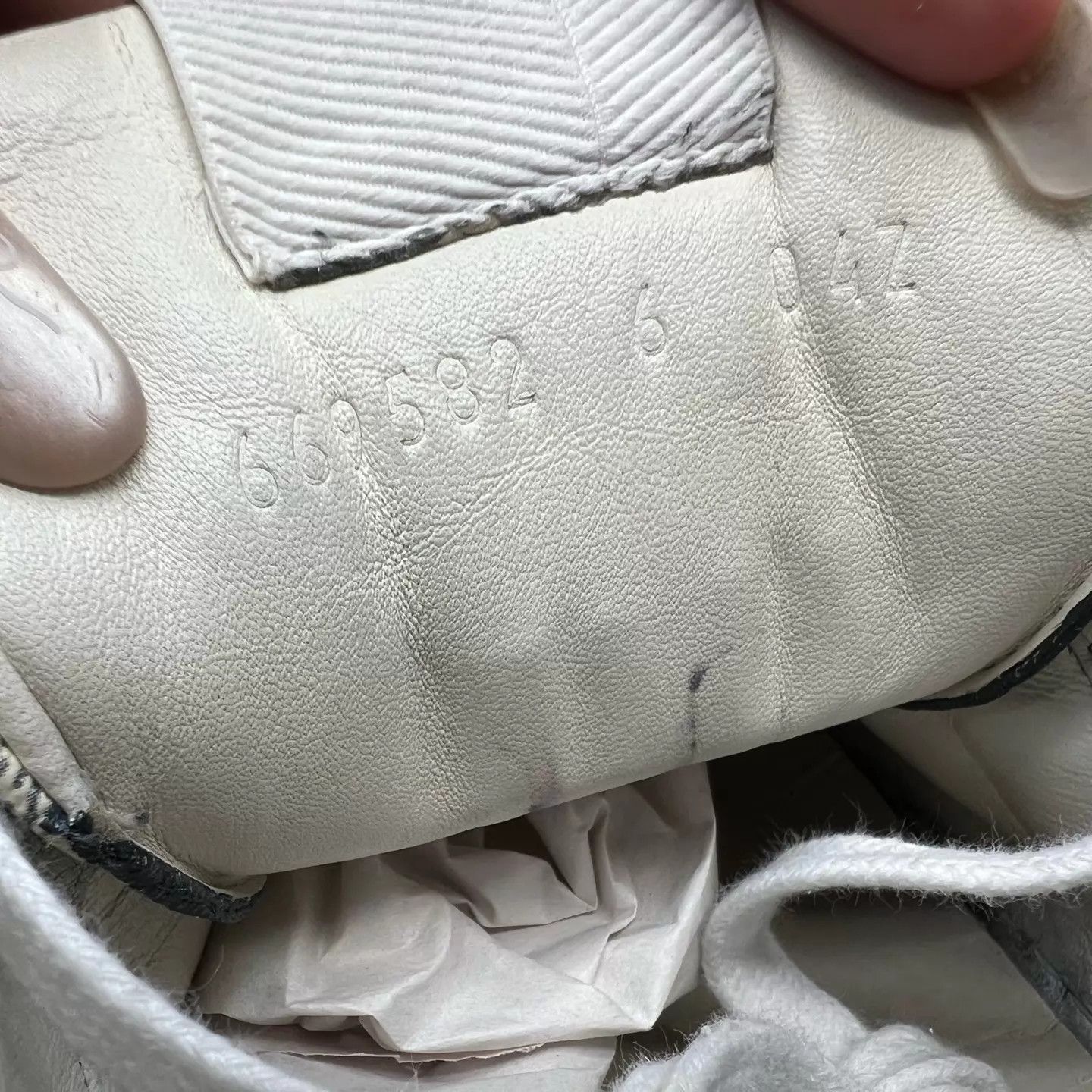 Gucci Gucci Cookie Sneaker White Blue 6/40 Original Box Size US 7 / EU 40 - 6 Thumbnail