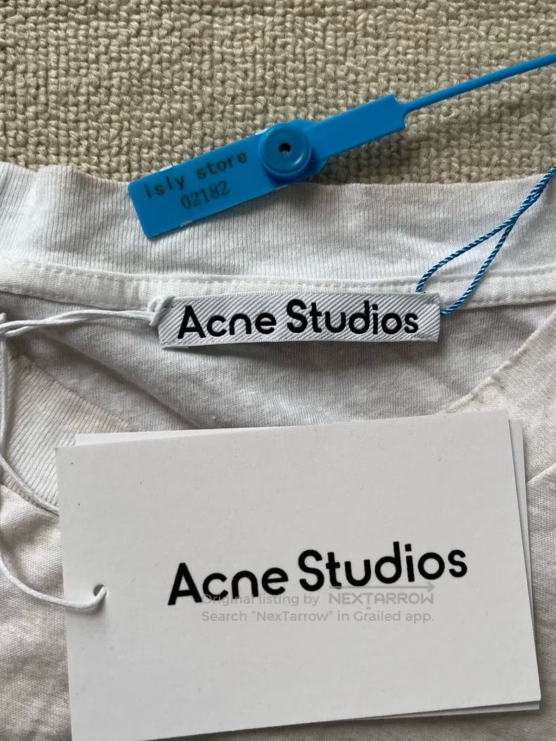 Acne Studios Acne Studios Slogan logo long-sleeve Size US XL / EU 56 / 4 - 4 Thumbnail