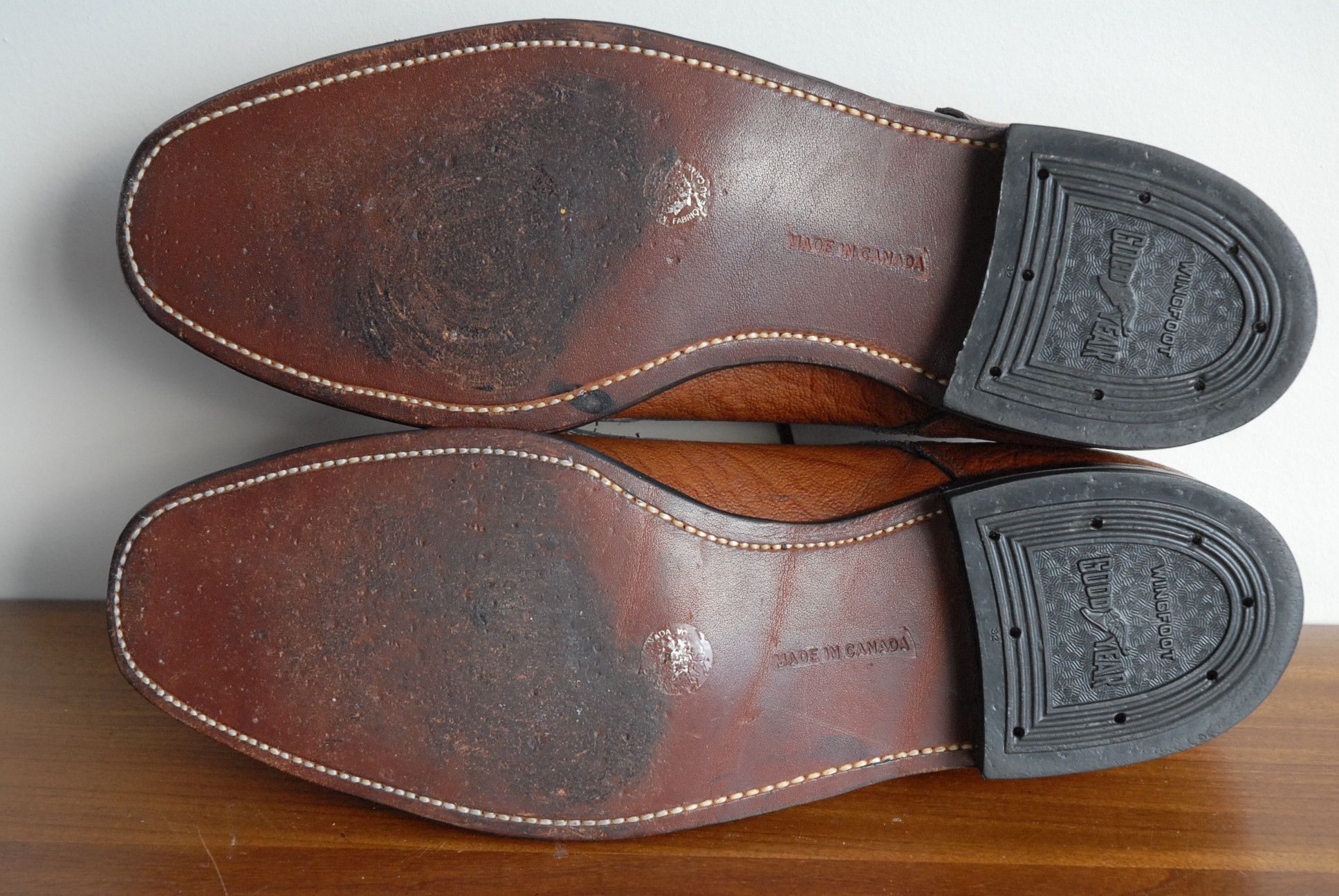Vintage Hartt Genuine Camel Norwegian Split Toe Size US 10.5 / EU 43-44 - 9 Thumbnail