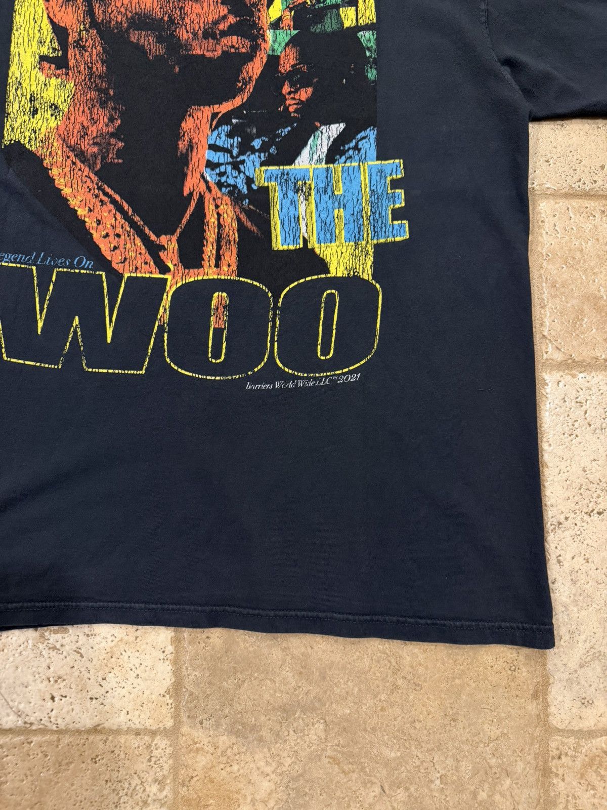 Barriers Barriers Pop Smoke Legend Lives On Black Chains Rap Tee Size US XL / EU 56 / 4 - 9 Thumbnail