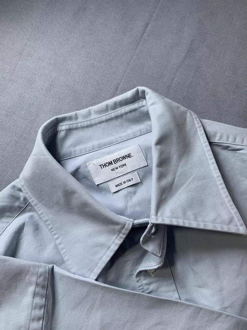 Thom Browne Thom Browne A wide-blade shirt Size US L / EU 52-54 / 3 - 3 Thumbnail