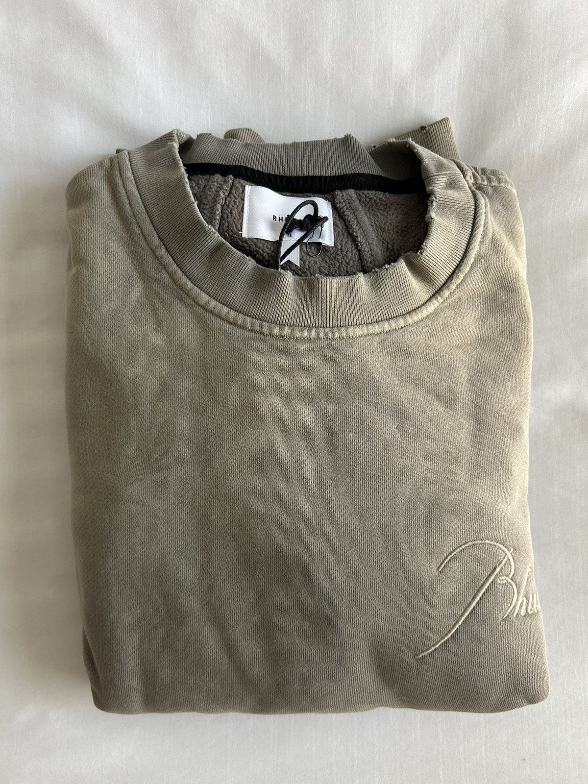Rhude Rhude Logo Crewneck Sundry Elephant Sunfaded USA Size US M / EU 48-50 / 2 - 10 Thumbnail