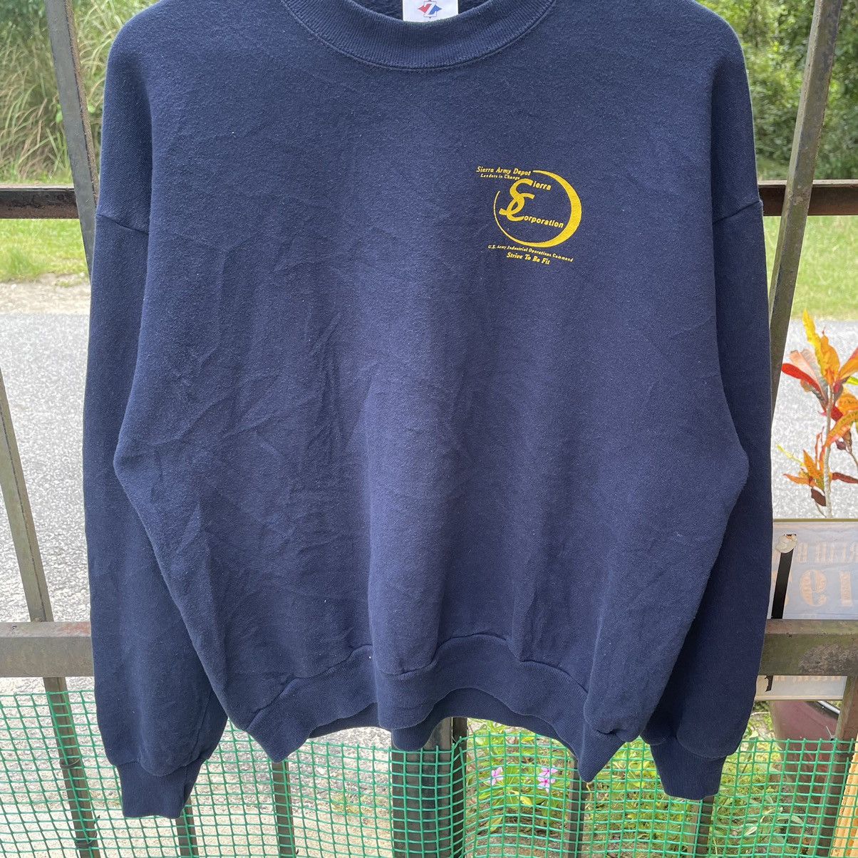Vintage 🔥🔥Vintage Sierra Corporation Spellout Sweatshirts Size US M / EU 48-50 / 2 - 4 Thumbnail
