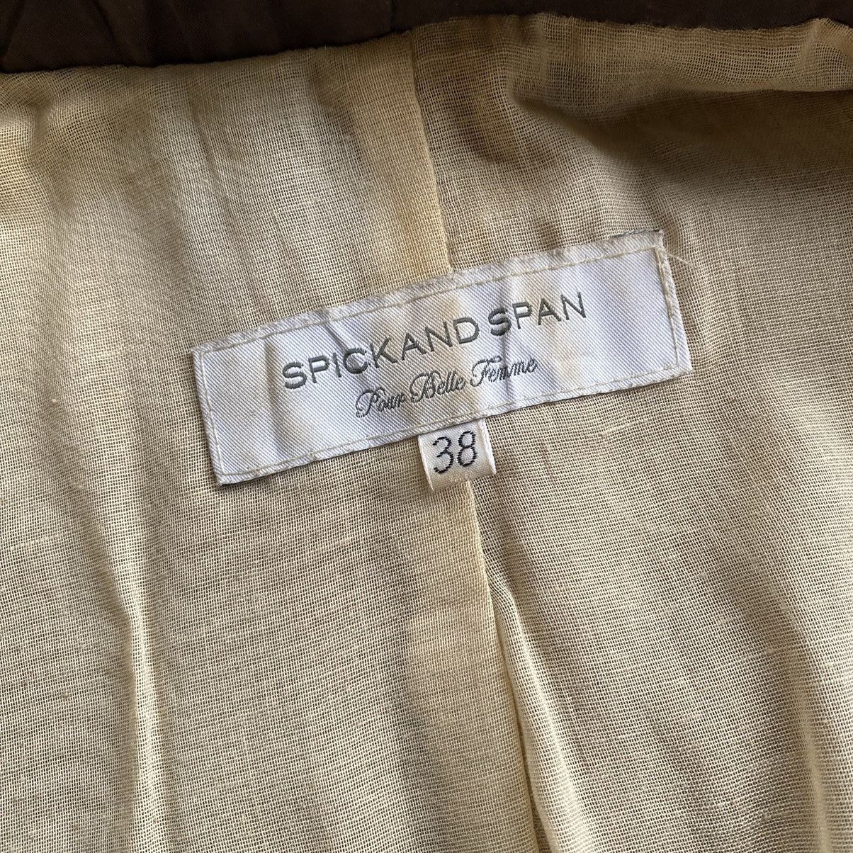 Vintage SPICK and SPAN Sheep Skin Hooded Jacket Size US S / EU 44-46 / 1 - 7 Thumbnail