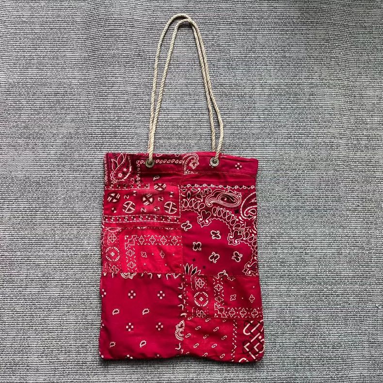 Visvim Visvim visvim ICT Bandana Tote Bag in Red-2506 Size ONE SIZE - 1 Thumbnail