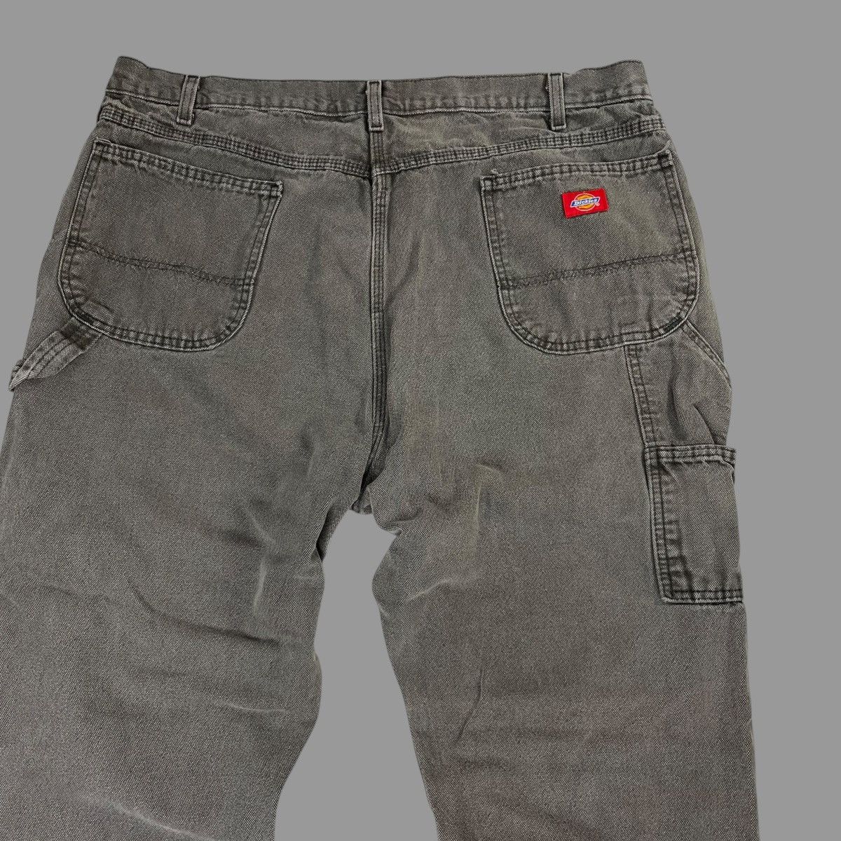 Dickies × Vintage Vintage 90s dickies faded canvas workwear pants Size US 38 / EU 54 - 4 Thumbnail