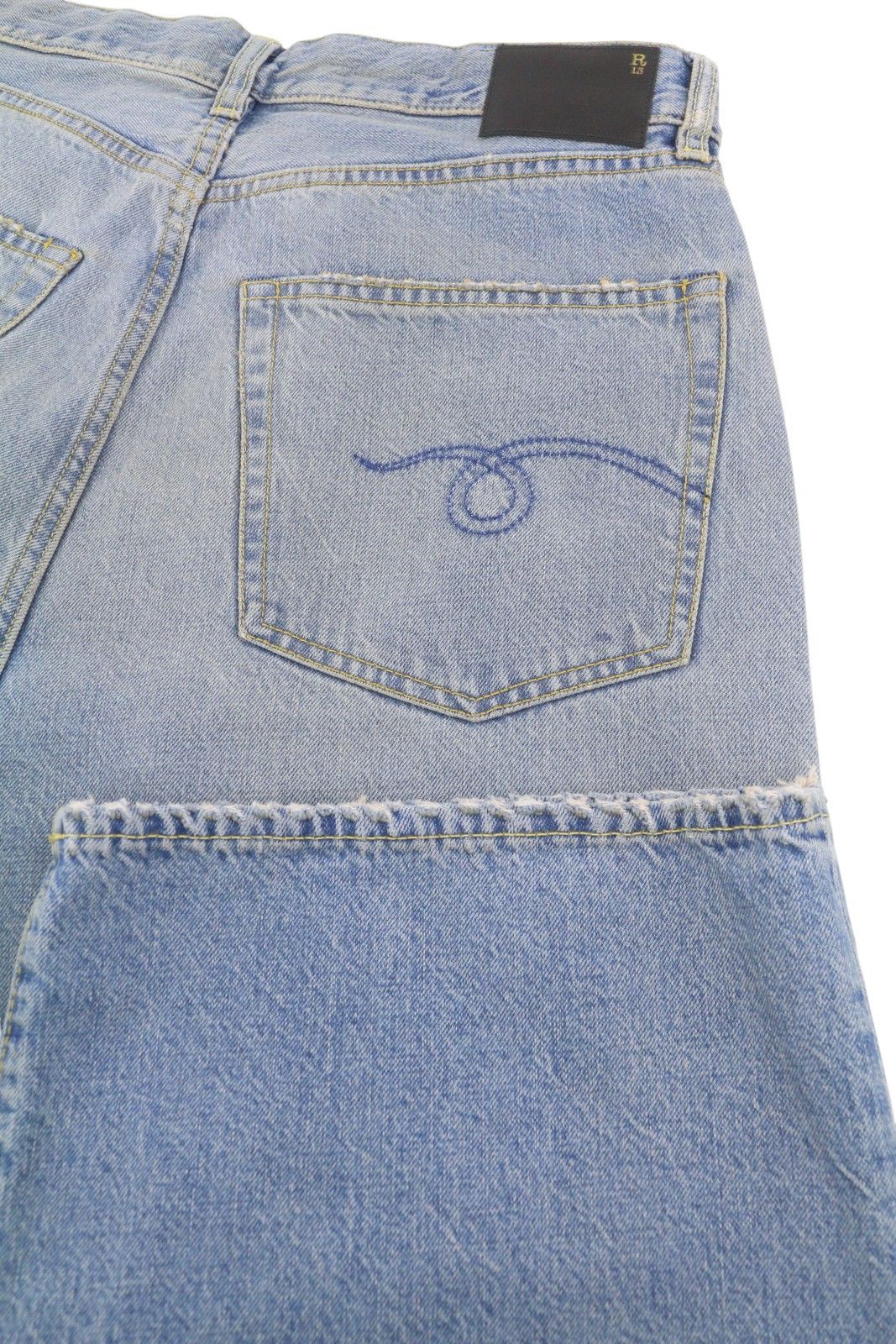 R13 WAYNE ARTICULATED KNEE 32 Merrin Blue PF25 Relaxed 86654 Size 32" / US 10 / IT 46 - 6 Thumbnail
