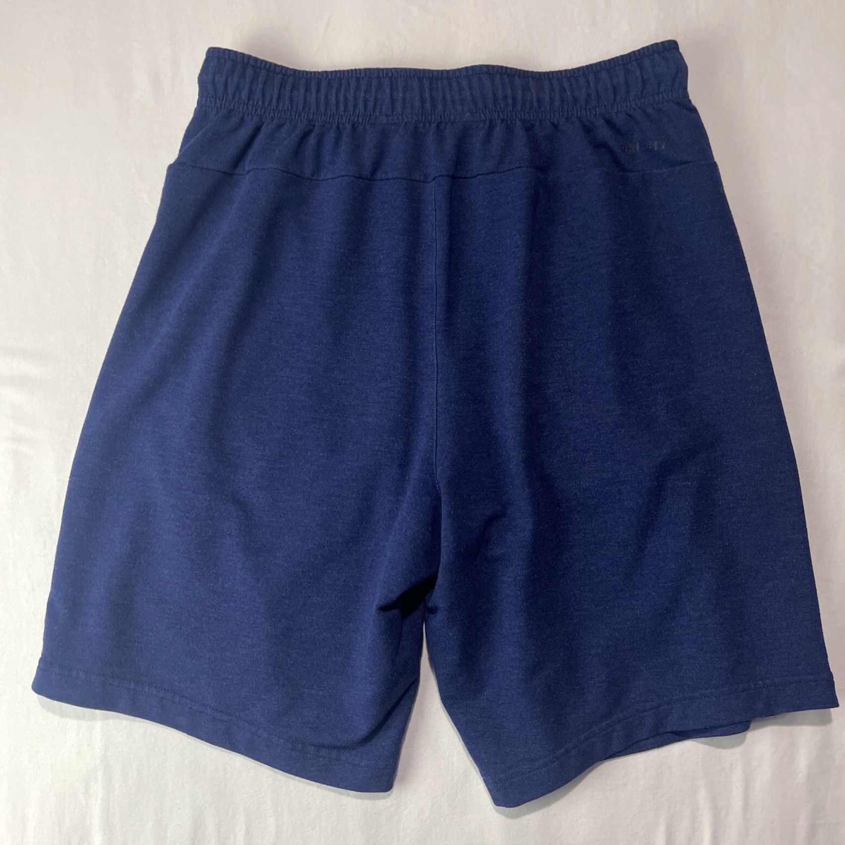 Nike Nike Shorts Mens M Dri Fit Active Training Performance 817417-429 Gym Adult Blue Polyester Blend Nike Athletic Shorts Mens Regular M Inseam 9in Size US 31 - 6 Thumbnail