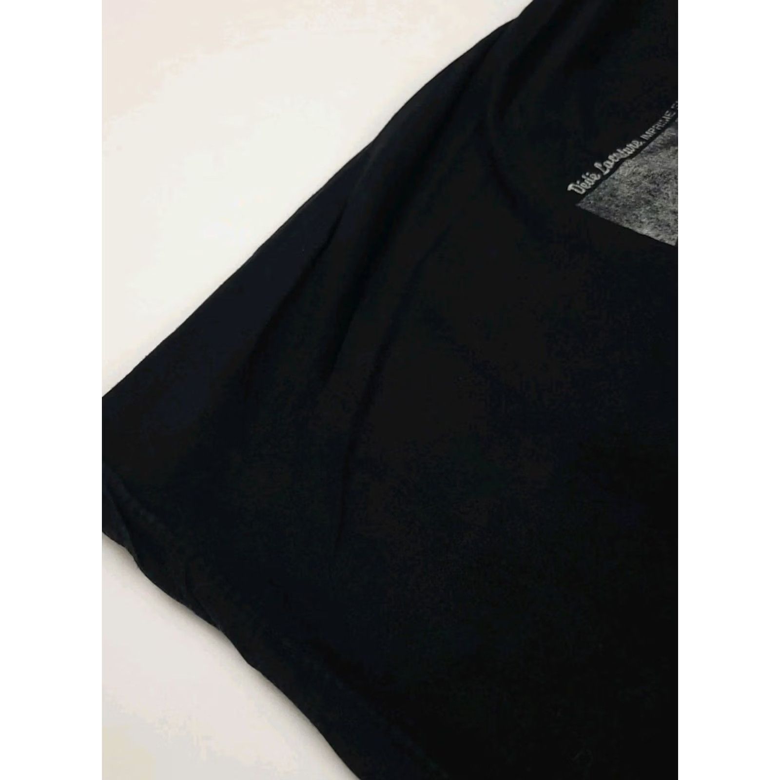 Vintage VINTAGE Paris France Photo Print T Shirt Black 50s 80s 90s Read* T-Shirt Men M Short Sleeve Crew Neck Vintage/Used Size US M / EU 48-50 / 2 - 6 Thumbnail