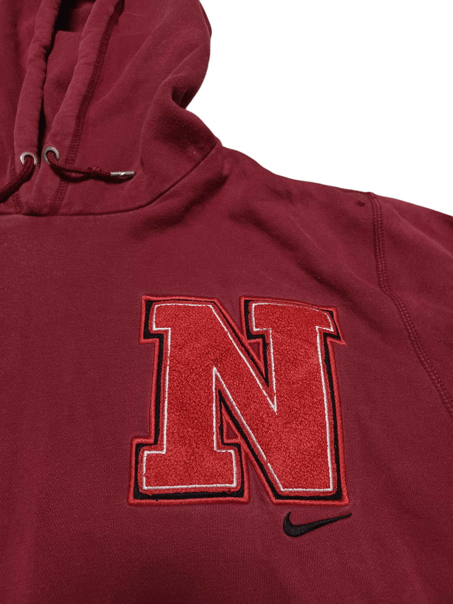Nike NEBRASKA CORNHUSKERS NIKE VINTAGE EMBROIDERED LOGO HOODIE Size US XXL / EU 58 / 5 - 2 Thumbnail