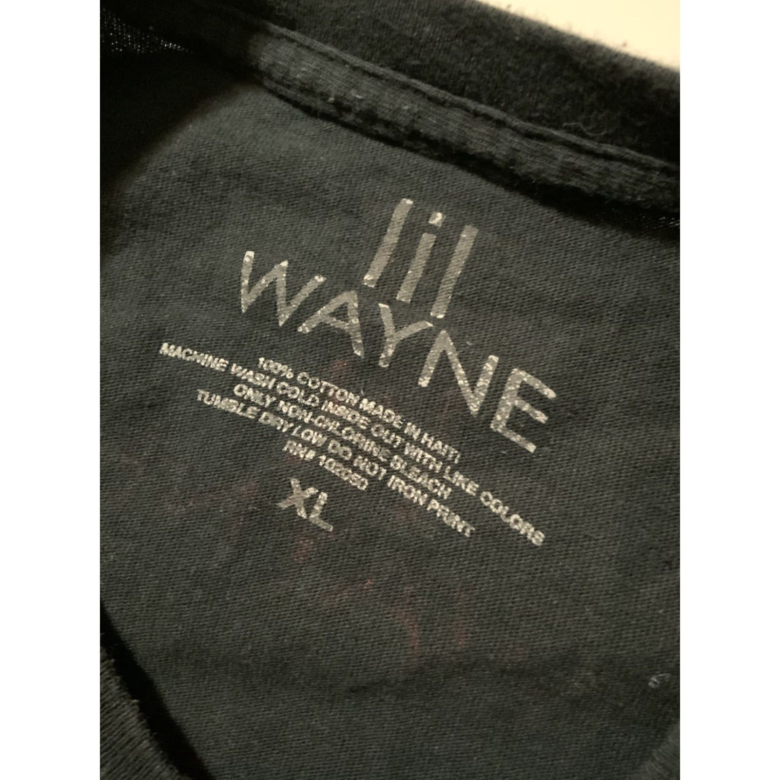 Vintage Lil Wayne Tha Carter V 2018 Goat Album Merch Promo Hip Hop Rap S/S T-Shirt XL Black Mens Size US XL / EU 56 / 4 - 7 Thumbnail