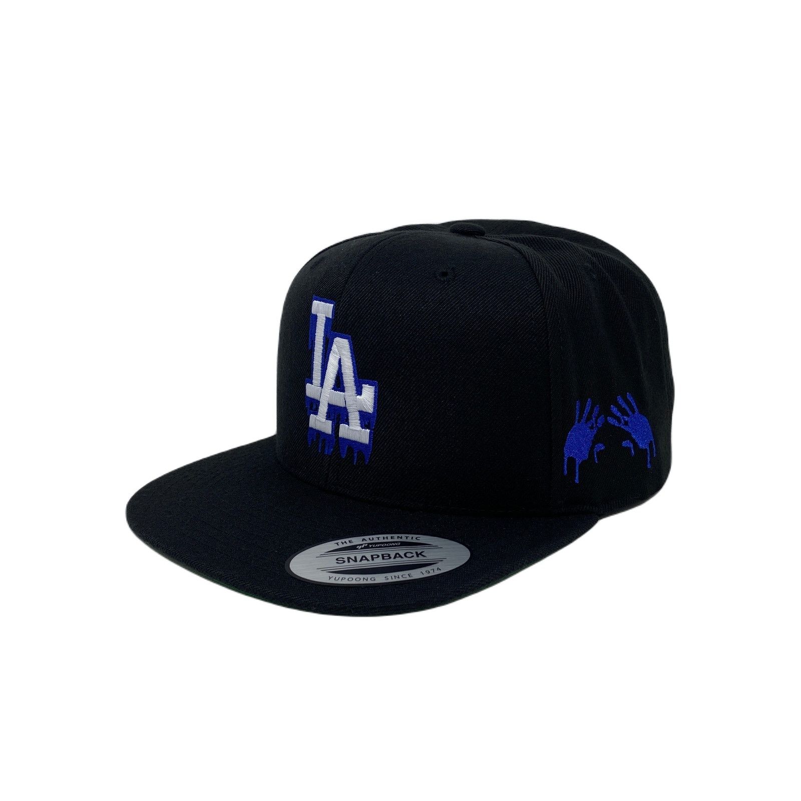 Other Los Angeles LA Drip Bloody Hands Halloween Snapback Hat Size ONE SIZE - 2 Thumbnail