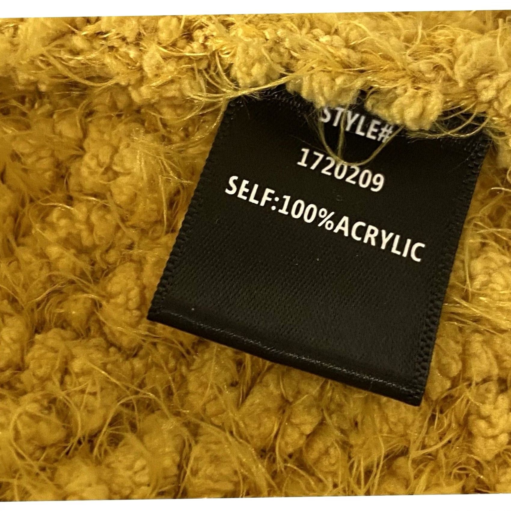 Vintage CURRENT AIR Cardigan Sweater Belted Knitted Textured Yellow Boho L Womens Size L / US 10 / IT 46 - 8 Thumbnail