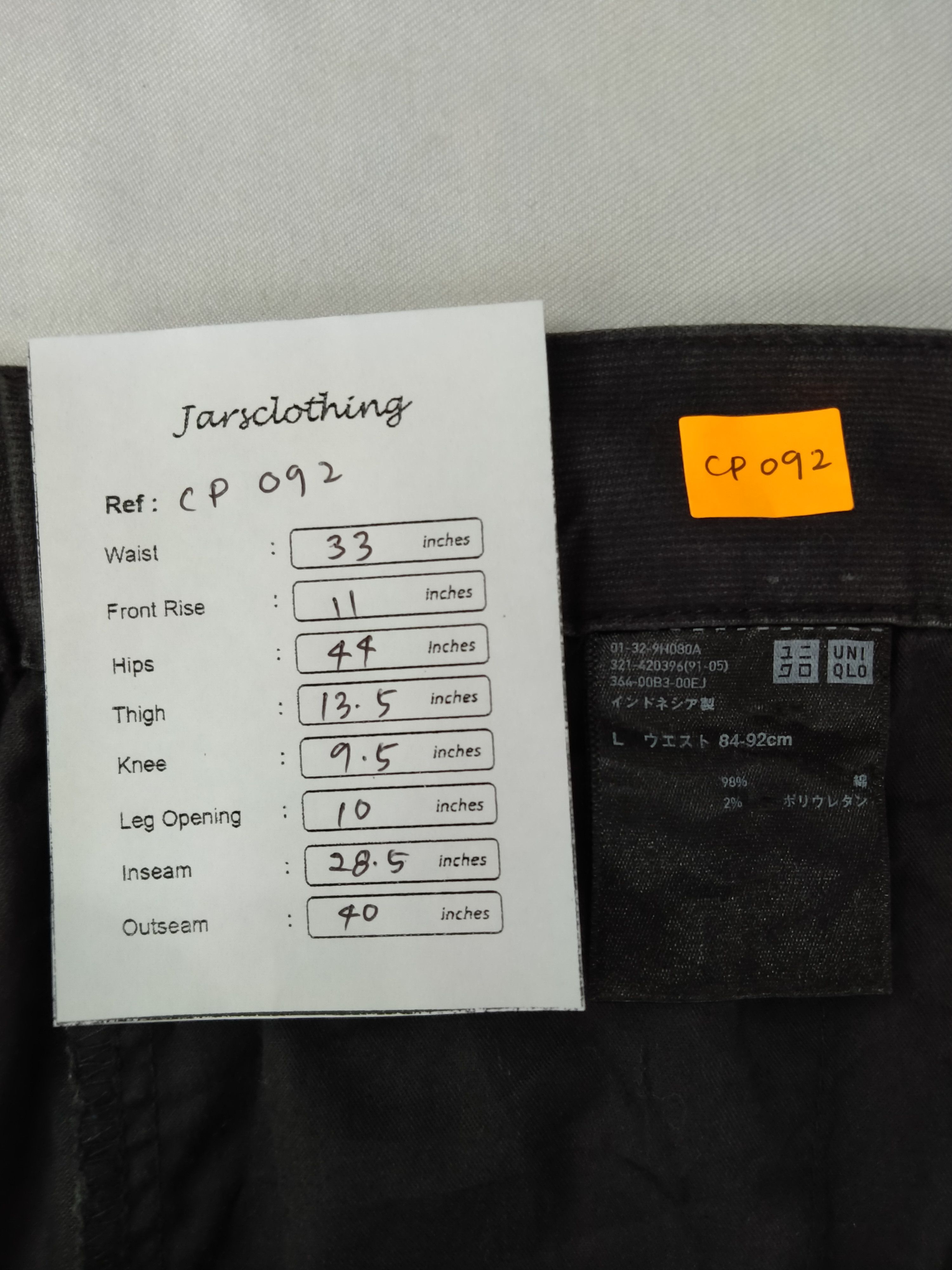 Japanese Brand Uniqlo Japanese Brand Cargo Multi Pocket Pants 33x28.5 CP092 Size US 32 / EU 48 - 7 Thumbnail