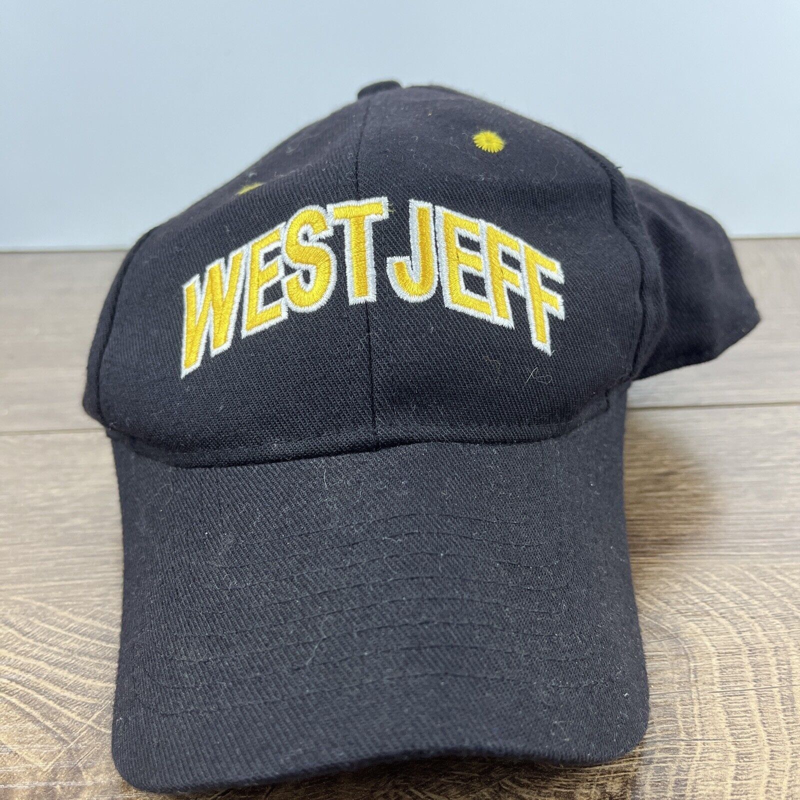 Other West Jefferson Hat West Jeff Black Hat Snapback Adjustable A Size ONE SIZE - 3 Thumbnail