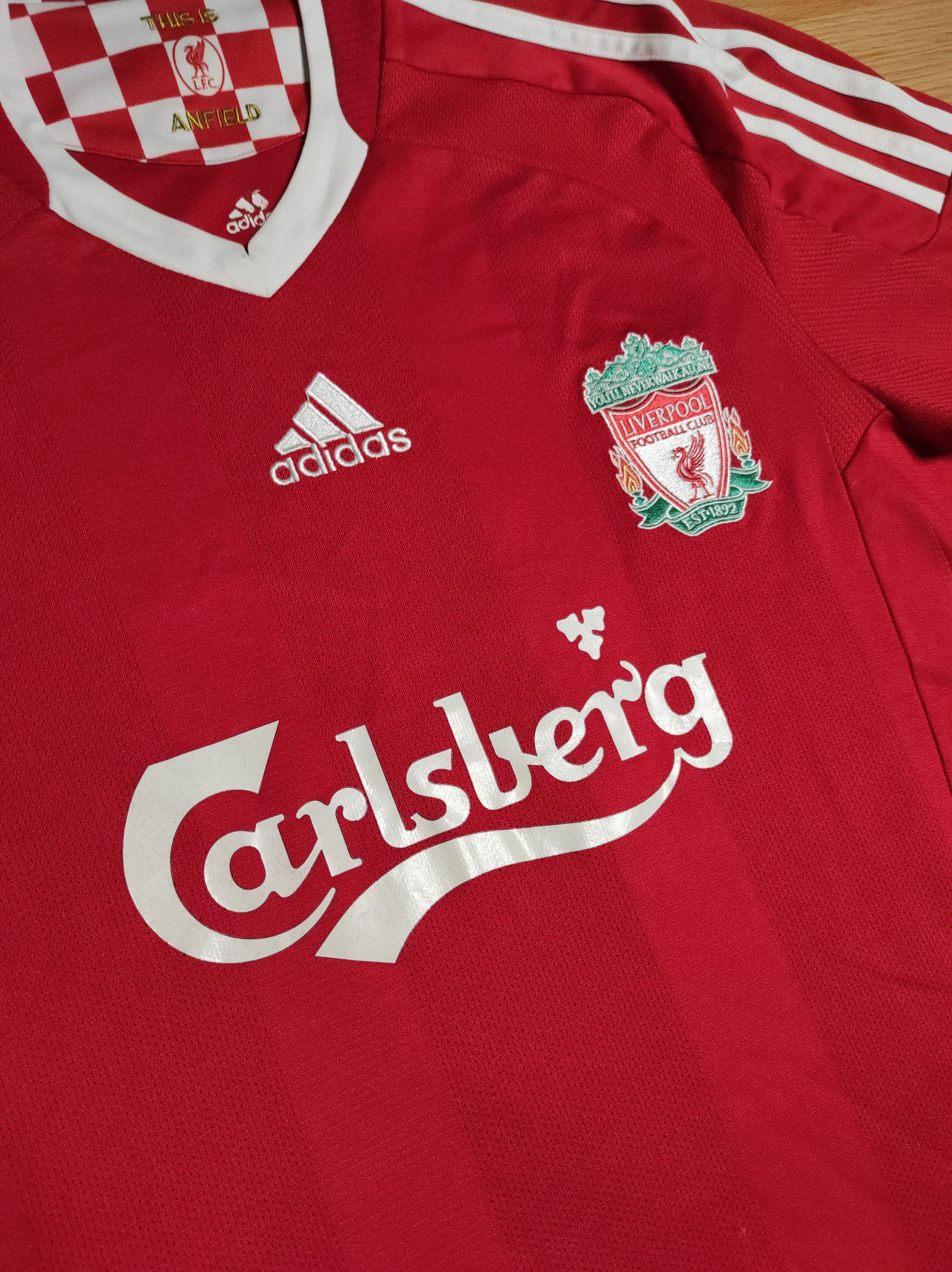Other **NEW! Liverpool 2008-2010 Fernando Torres 9 Home Shirt Size US L / EU 52-54 / 3 - 3 Thumbnail