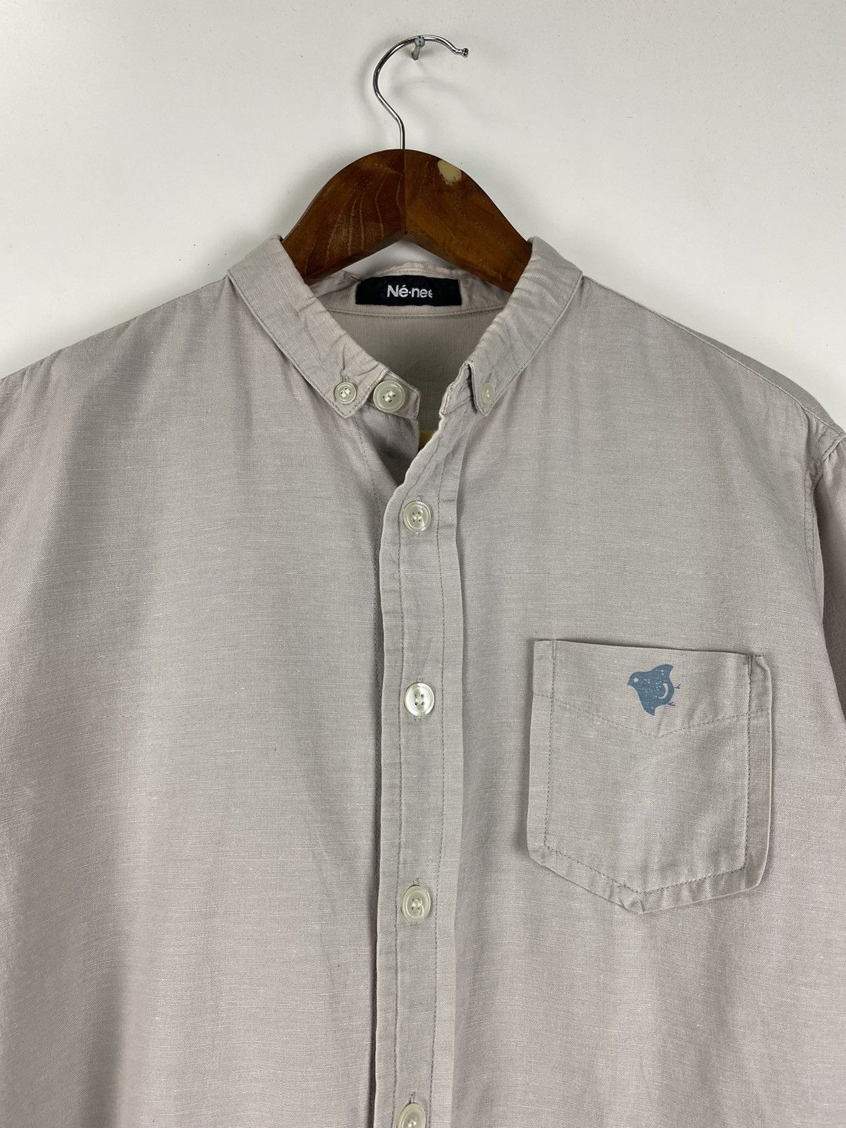 Ne-Net Vintage Ne-net Issey Miyake button up Size US L / EU 52-54 / 3 - 3 Thumbnail