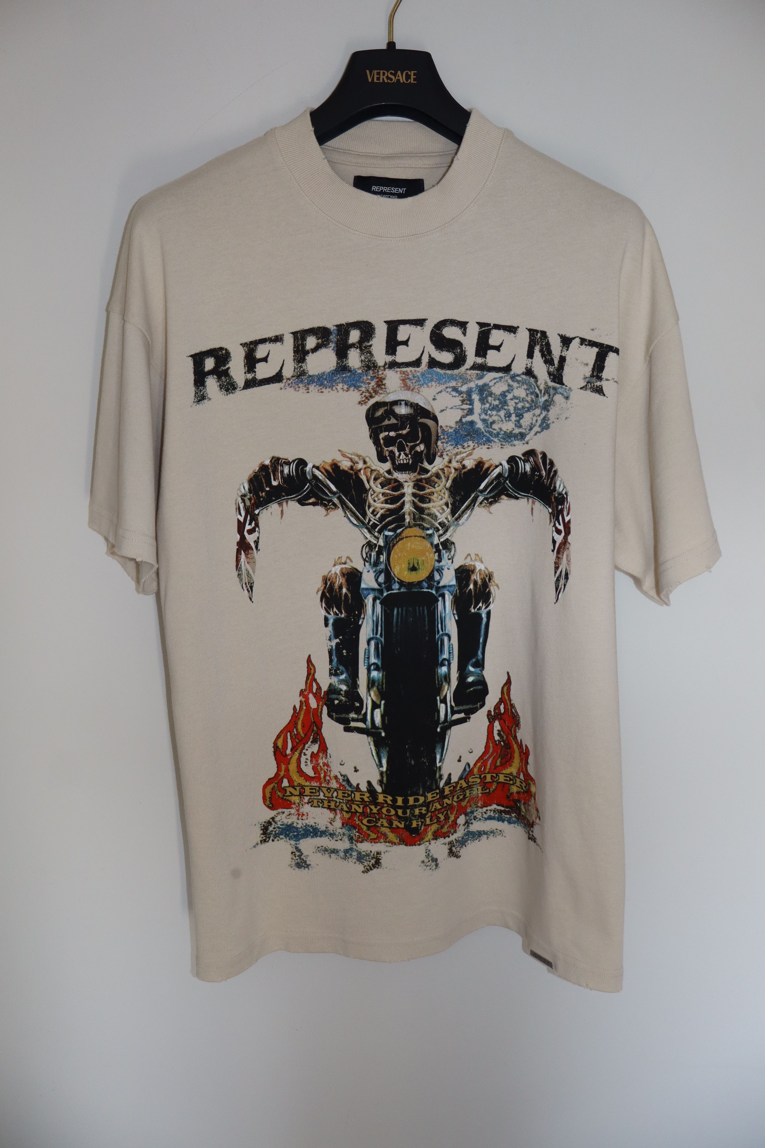 Represent Clo. Moto print t-shirt Size US S / EU 44-46 / 1 - 1 Thumbnail