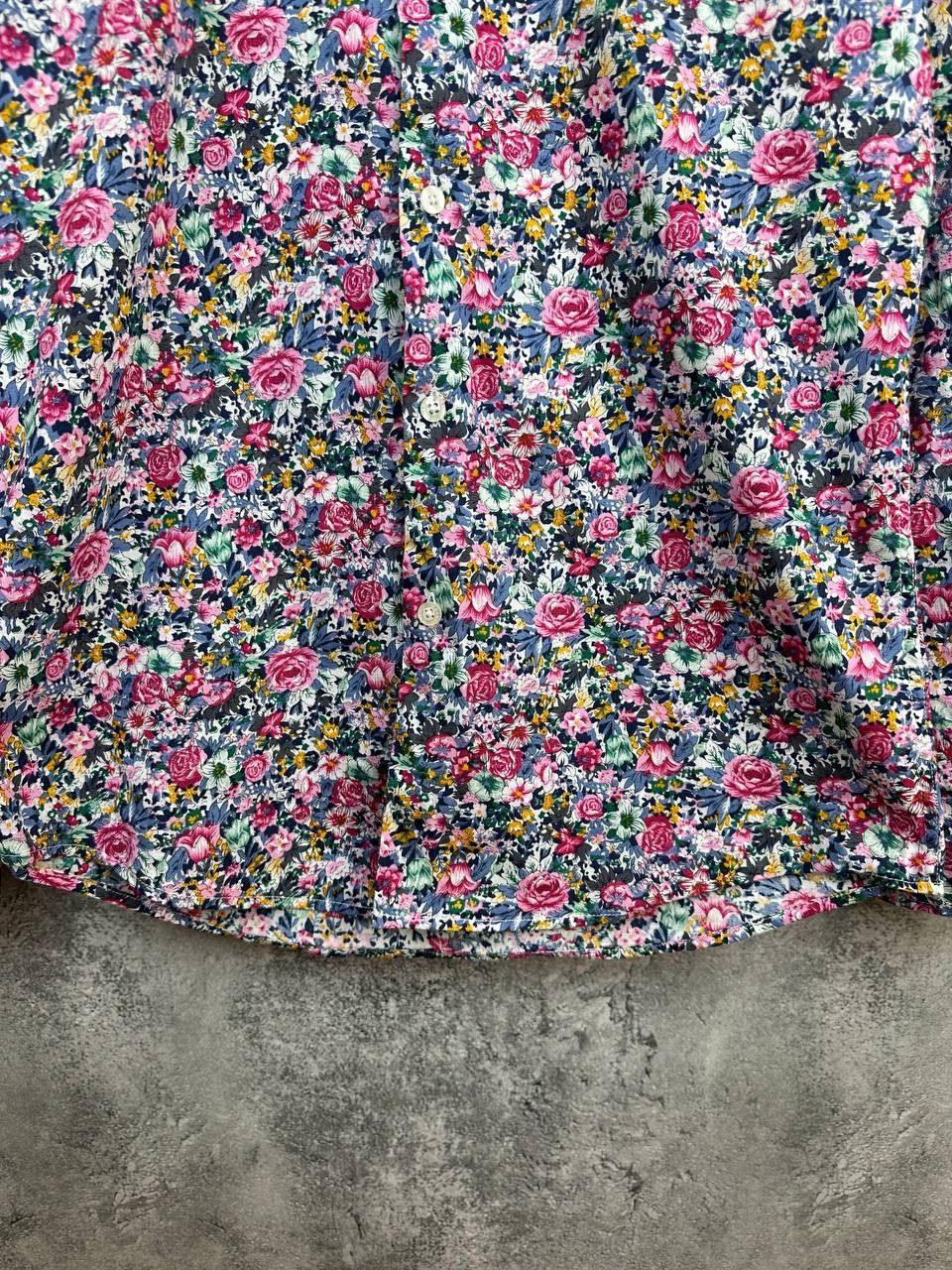 Grand Frank Grand Frank Floral Print Cotton Button Up Shirt Long Sleeve Size US M / EU 48-50 / 2 - 7 Thumbnail