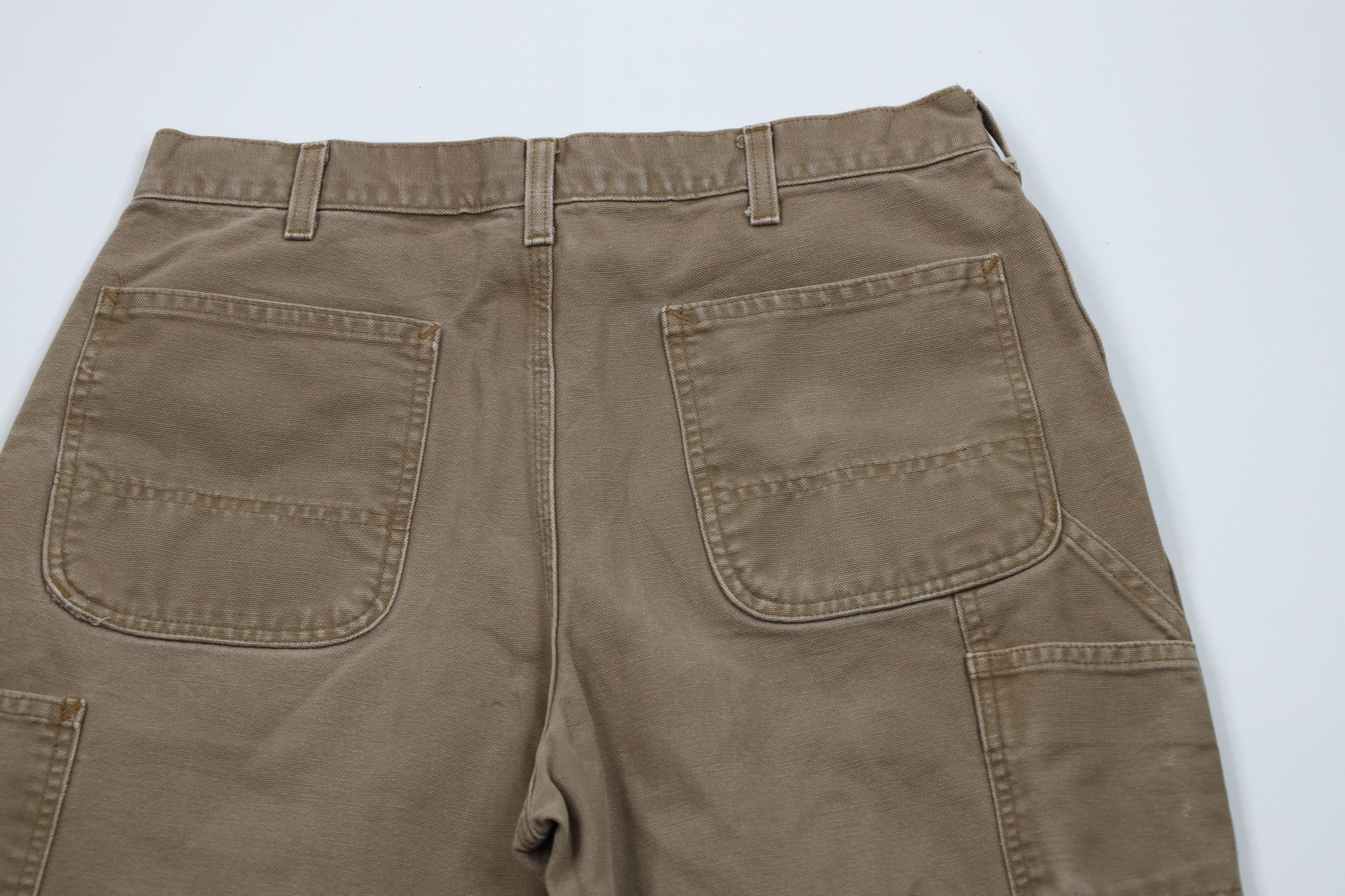 Carhartt Vintage Carhartt Canvas Dungaree Wide Leg Pants Canyon Brown Size US 32 / EU 48 - 12 Thumbnail