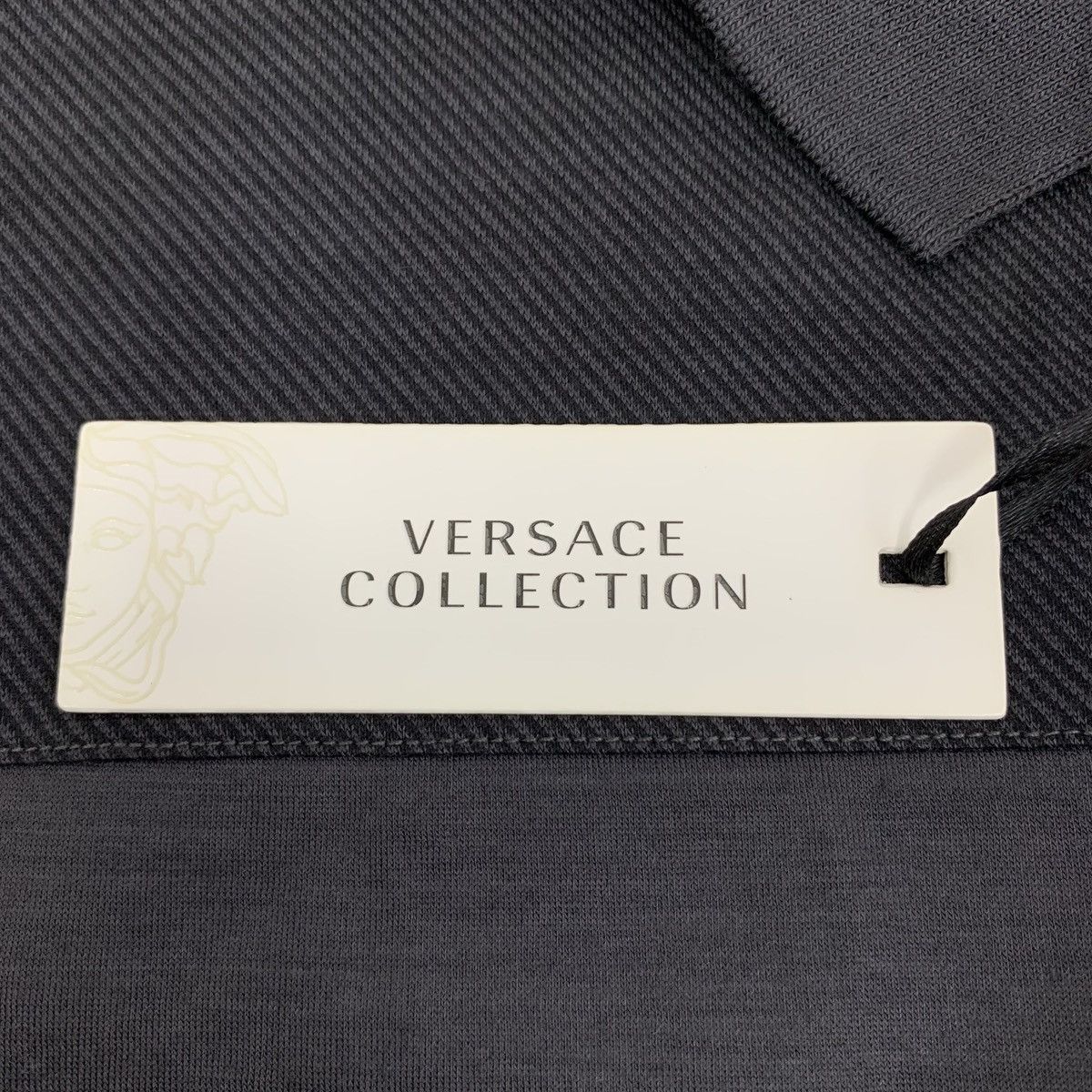 Versace Versace Lapel Single Breasted Short Sleeve Polo Shirt K26WX Size US M / EU 48-50 / 2 - 6 Thumbnail