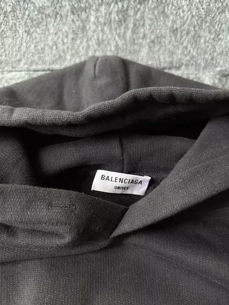 Balenciaga Balenciaga Jelly Hoodie Size US XL / EU 56 / 4 - 4 Thumbnail