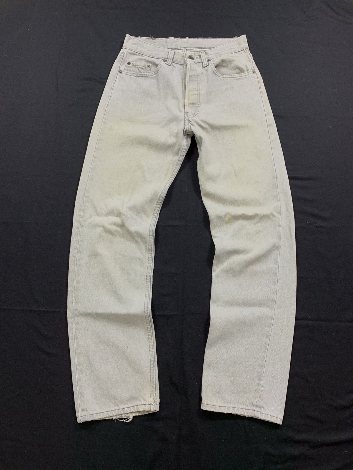 Levi's Vintage Clothing Vintage Levi's Made in Usa Distressed Denim pants Size US 29 - 2 Thumbnail