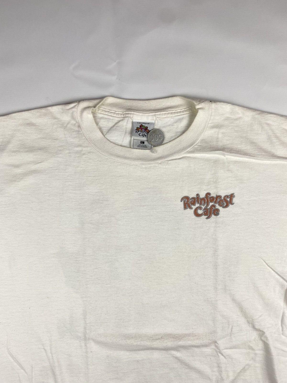 Vintage Vintage Rain Forest Cafe tshirt Size US L / EU 52-54 / 3 - 1 Thumbnail