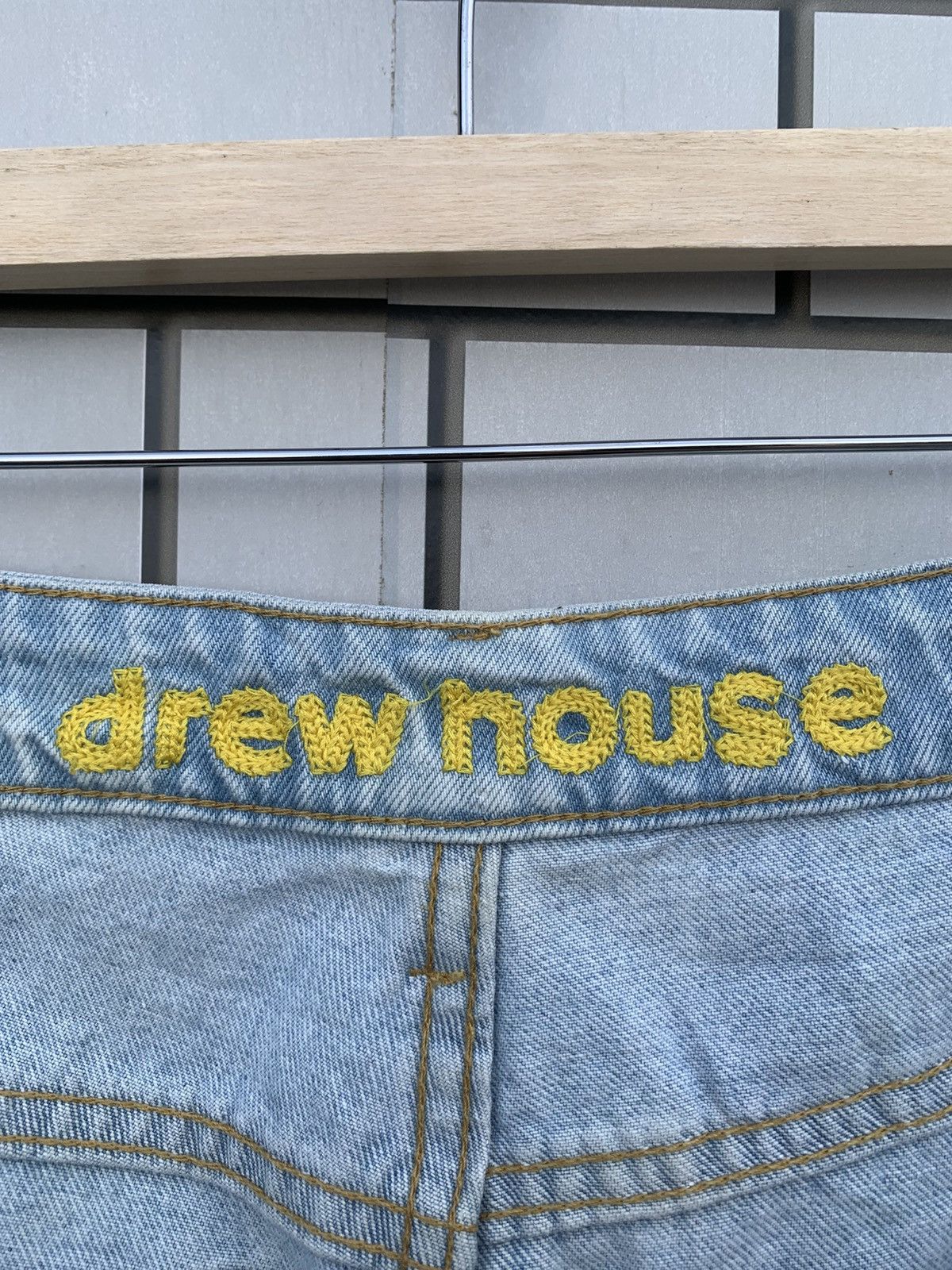 Drew House Drew House Smile Distressed Denim Size US 30 / EU 46 - 23 Thumbnail