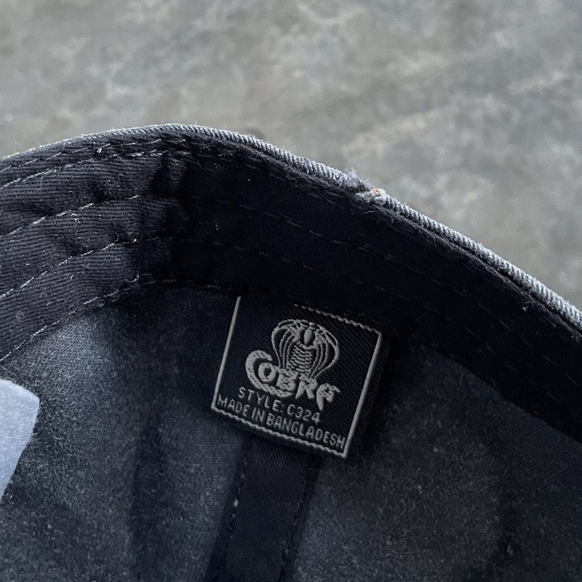 Cobra DD-214 ALUMNI VETERAN VTG GREY HAT!! Size ONE SIZE - 6 Thumbnail