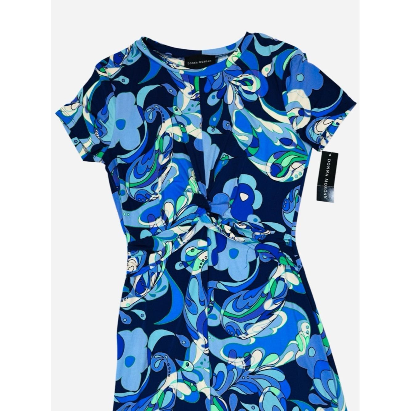 Donna Morgan NWT New Donna Morgan Twist Detail Maxi Floral Dress Size 2 Size XS / US 0-2 / IT 36-38 - 4 Thumbnail