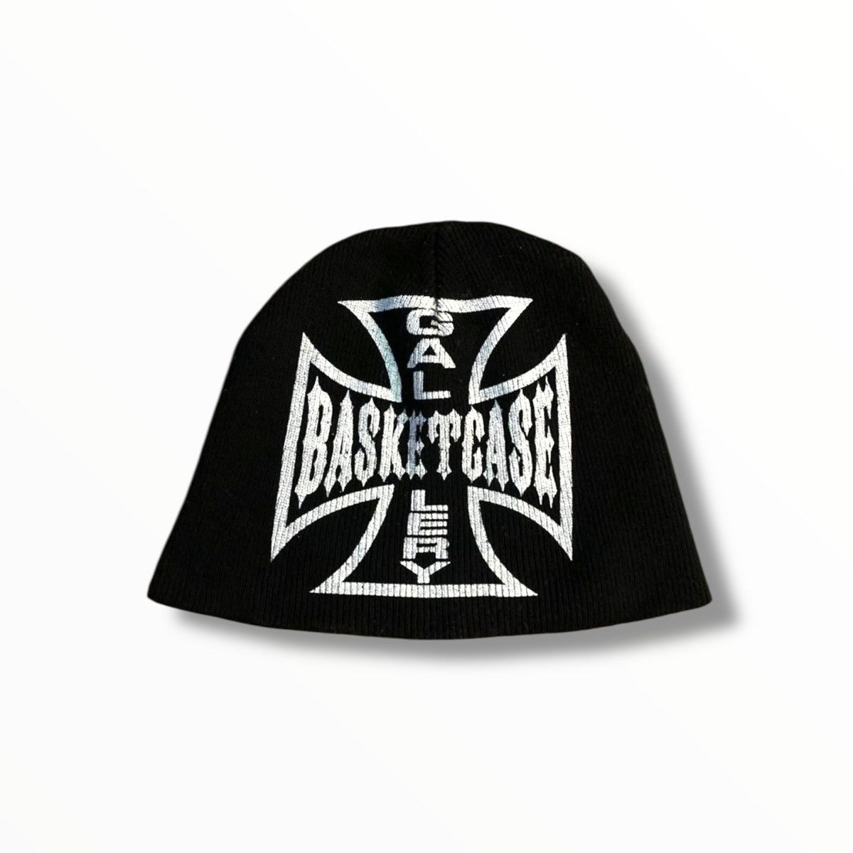 basketcase gallery Basketcase Gallery BC Chopper Skully Beanie Black Size ONE SIZE - 1 Thumbnail
