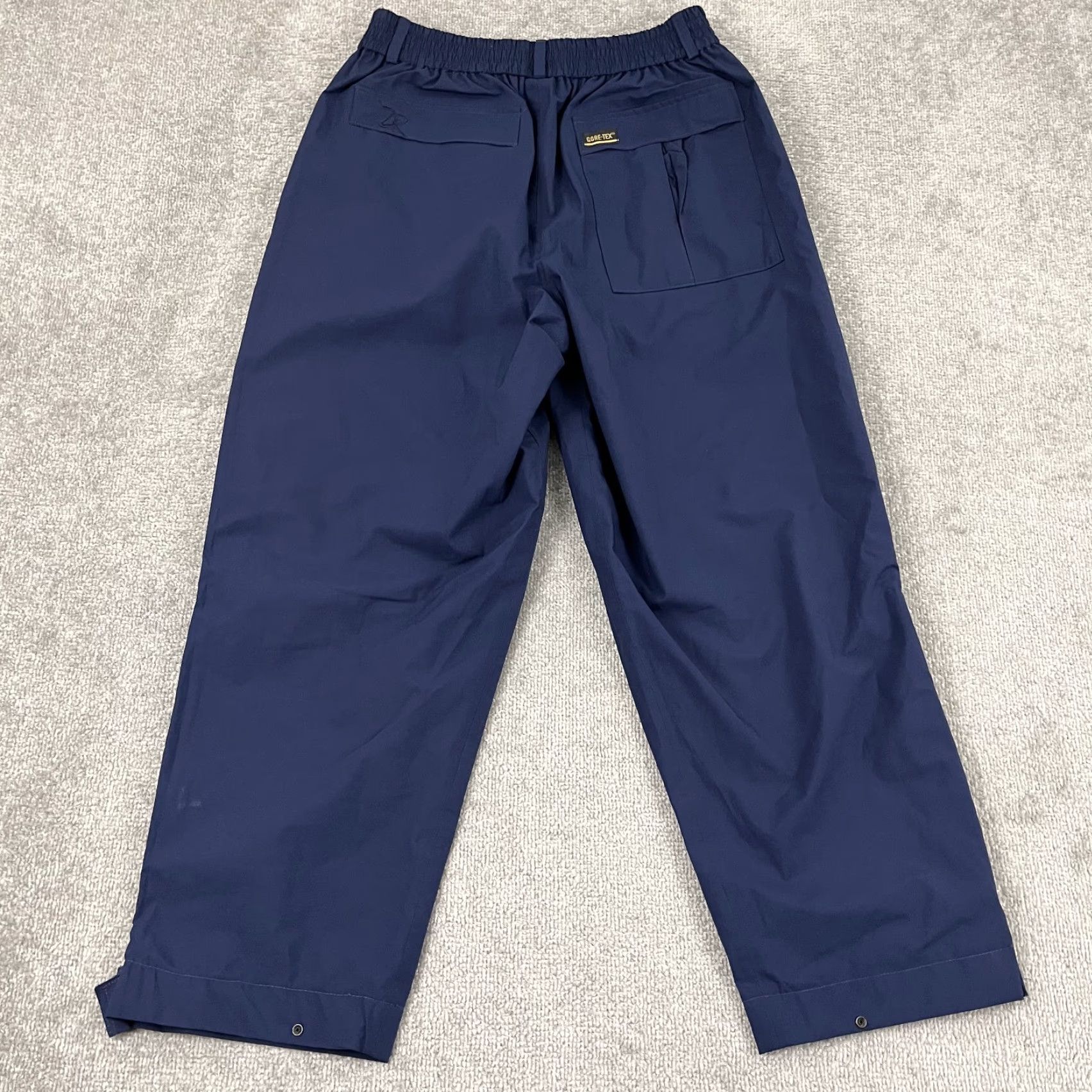 Vintage Zero Restriction Gore Tex Pants Mens Medium Ladies Large / 29" Blue Rain Gear Size US 31 - 2 Thumbnail