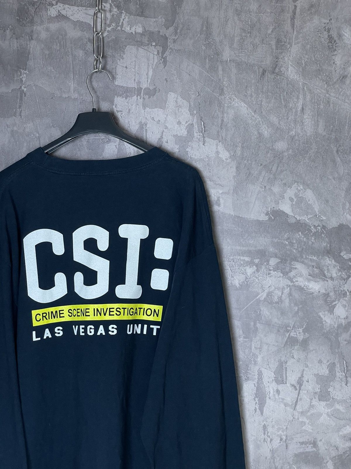 Vintage Vintage Y2K CSI Las Vegas TV Promo Long sleeve T Shirt Size US XL / EU 56 / 4 - 3 Thumbnail