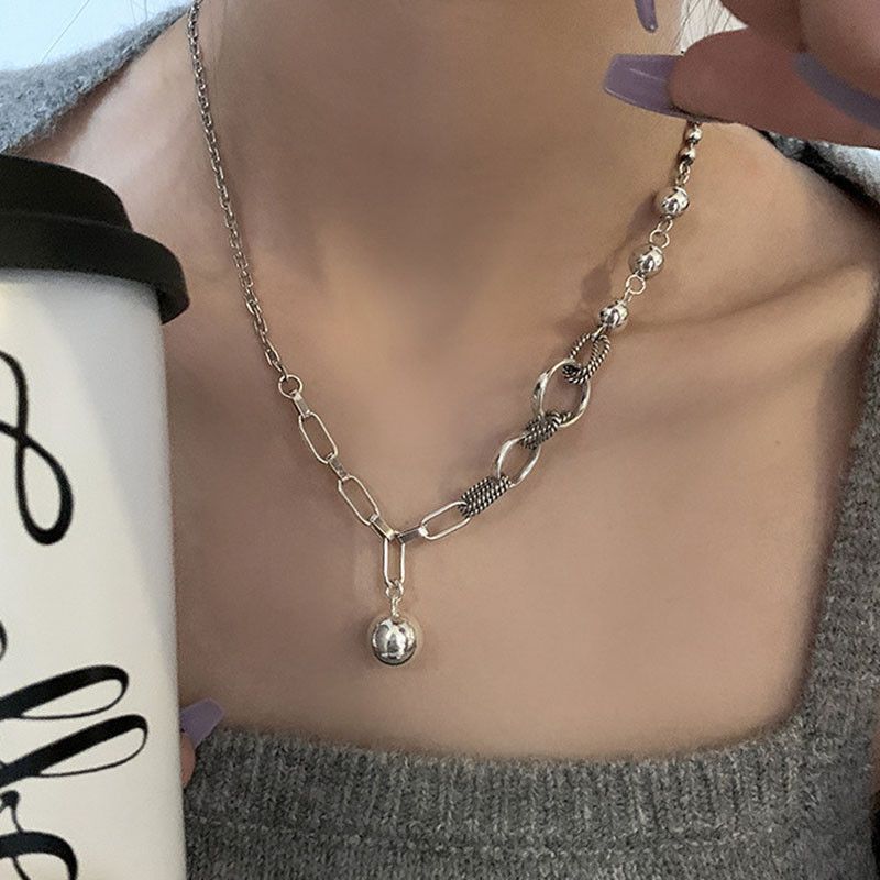 Jewelry Splicing Chain Necklace Size ONE SIZE - 1 Thumbnail