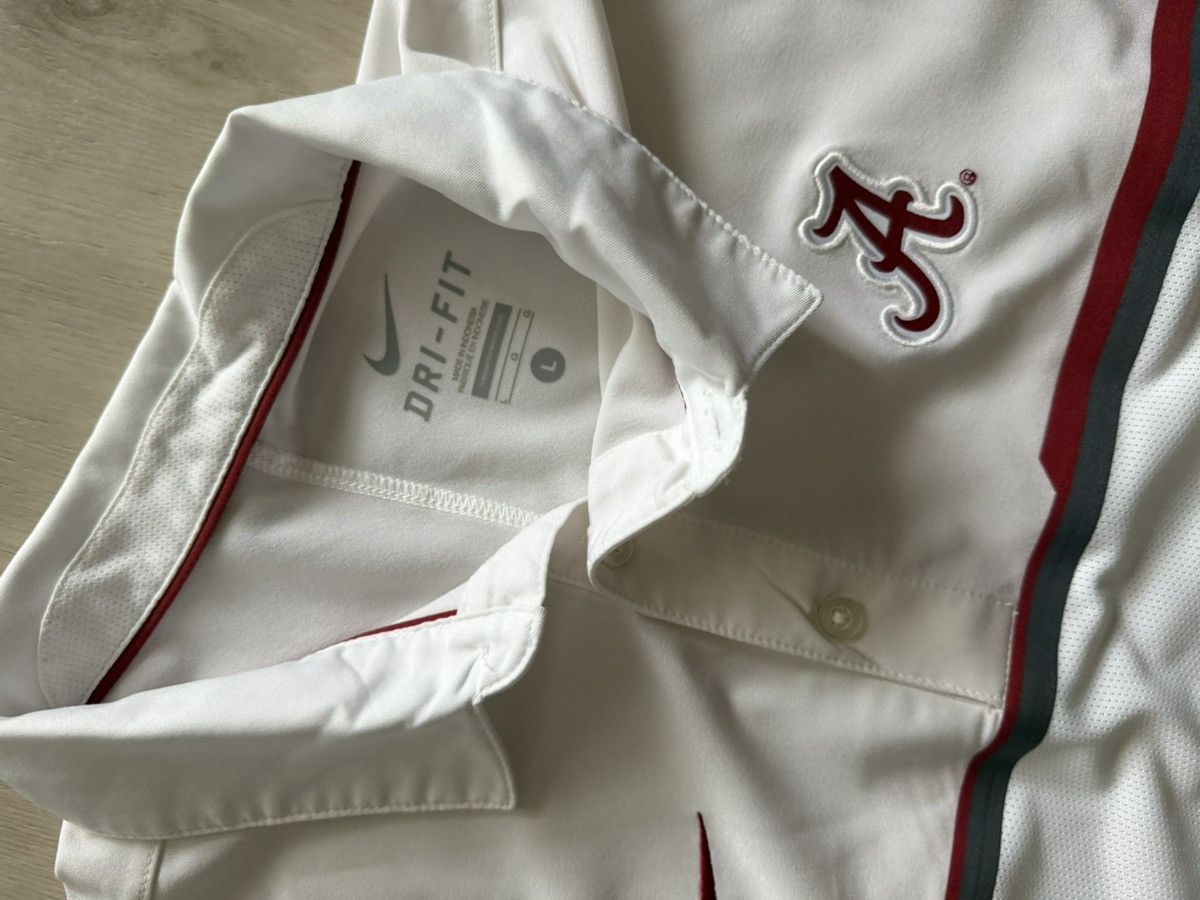 Nike 2 Nike Dri Fit Polo Shirt Alabama Crimson Tide Shirts Sz L Size US L / EU 52-54 / 3 - 8 Thumbnail